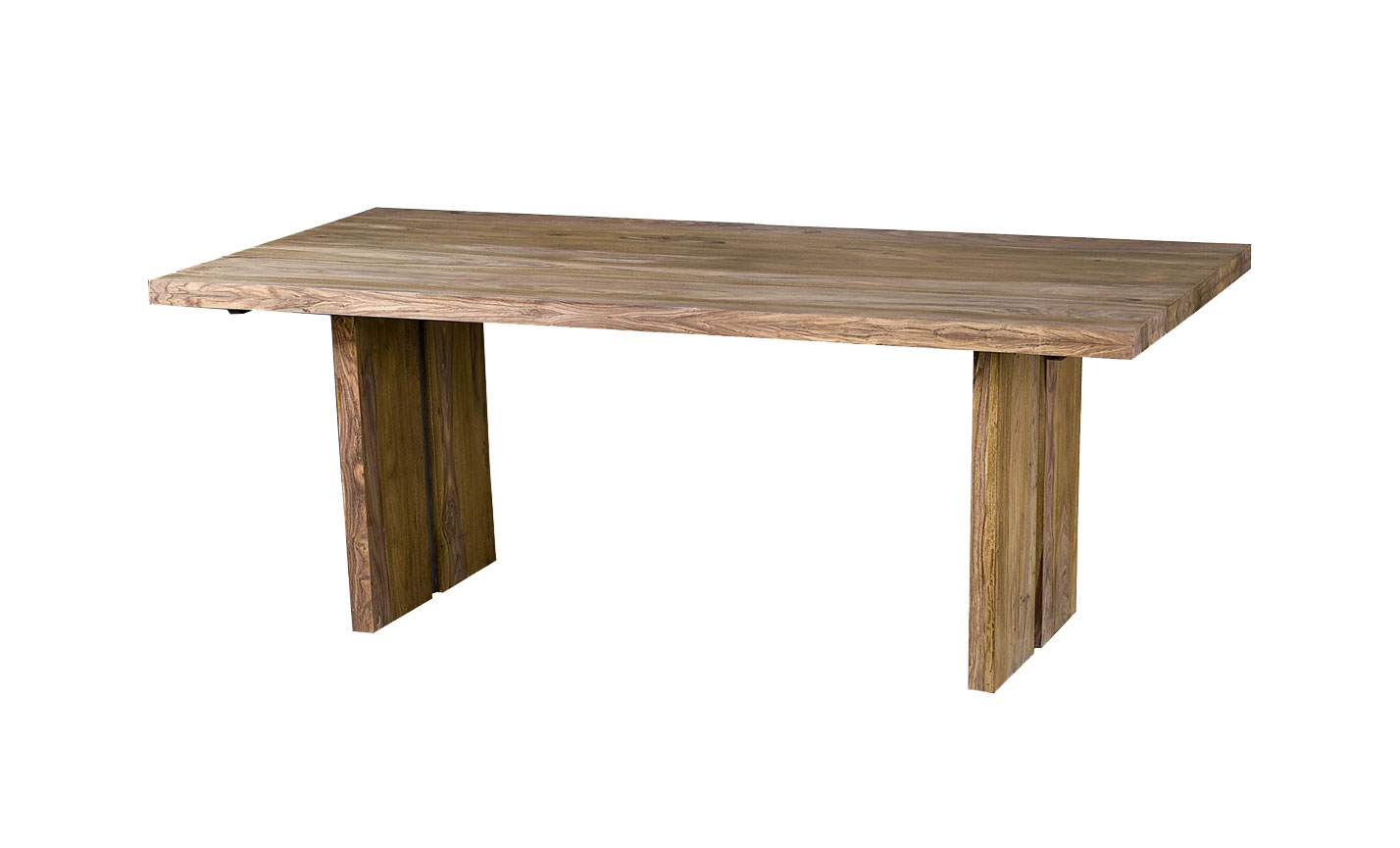 Esstisch Massivholz 197 x 100 cm Holztisch Sheesham SENSO