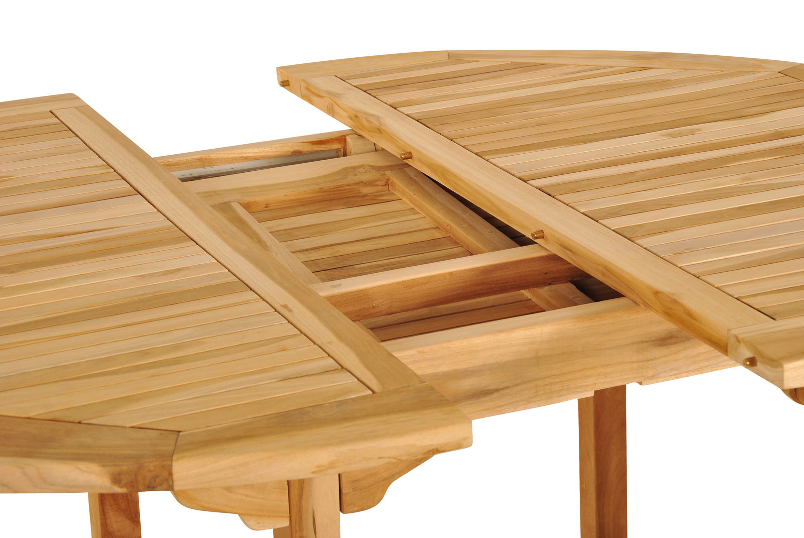  Gartenmöbel Set 4tlg mit Eckbank Teak Gartentisch ausziehbar 120-170 cm BORNEO/CARACAS