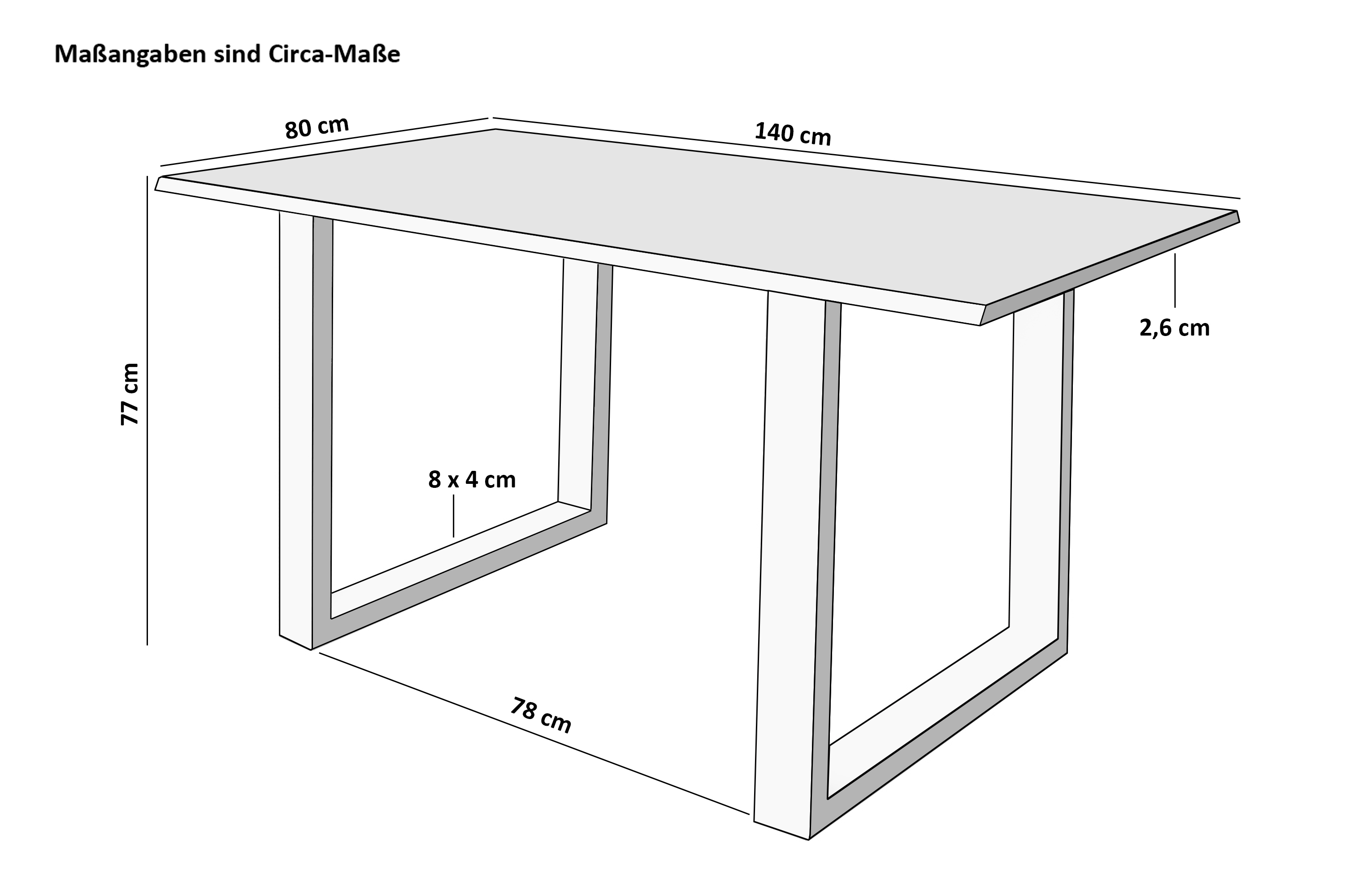 Esstisch Baumkante Massiv Akazie natur 140 x 80 weiß NOAH Esstisch Baumkante Massiv Akazie natur 140 x 80 weiß NOAH