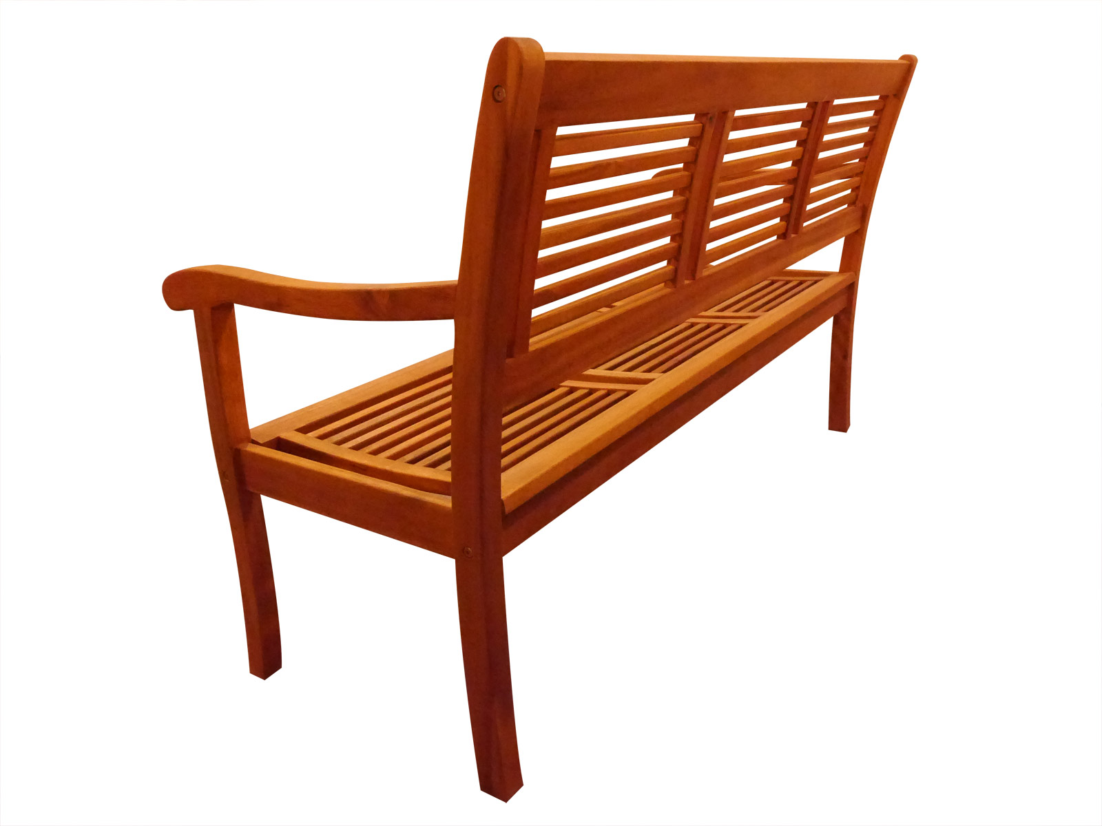 Gartenbank Akazie 150 cm 3-Sitzer Sitzbank CORUNA