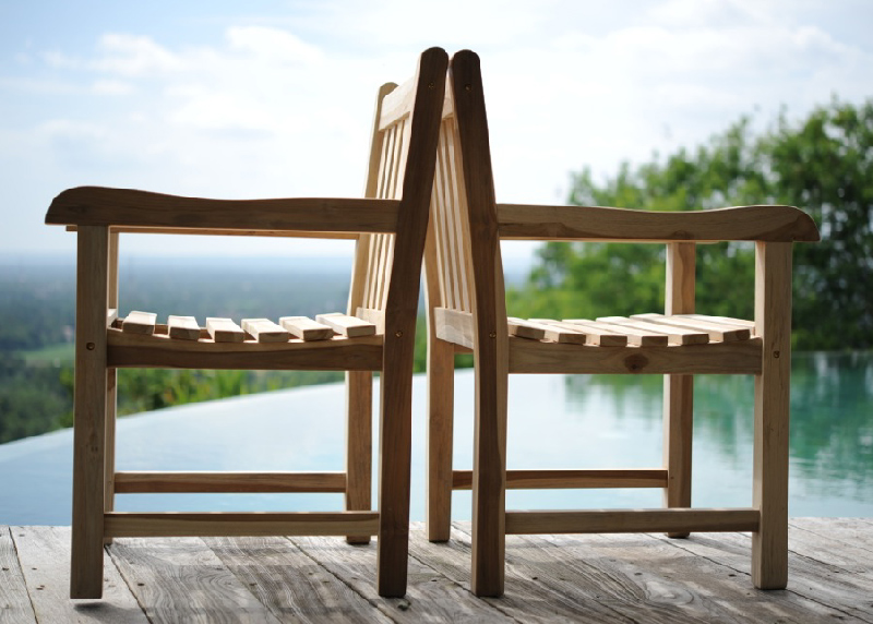  Gartenmöbel Set 4tlg mit Eckbank Teak Gartentisch ausziehbar 120-170 cm BORNEO/CARACAS