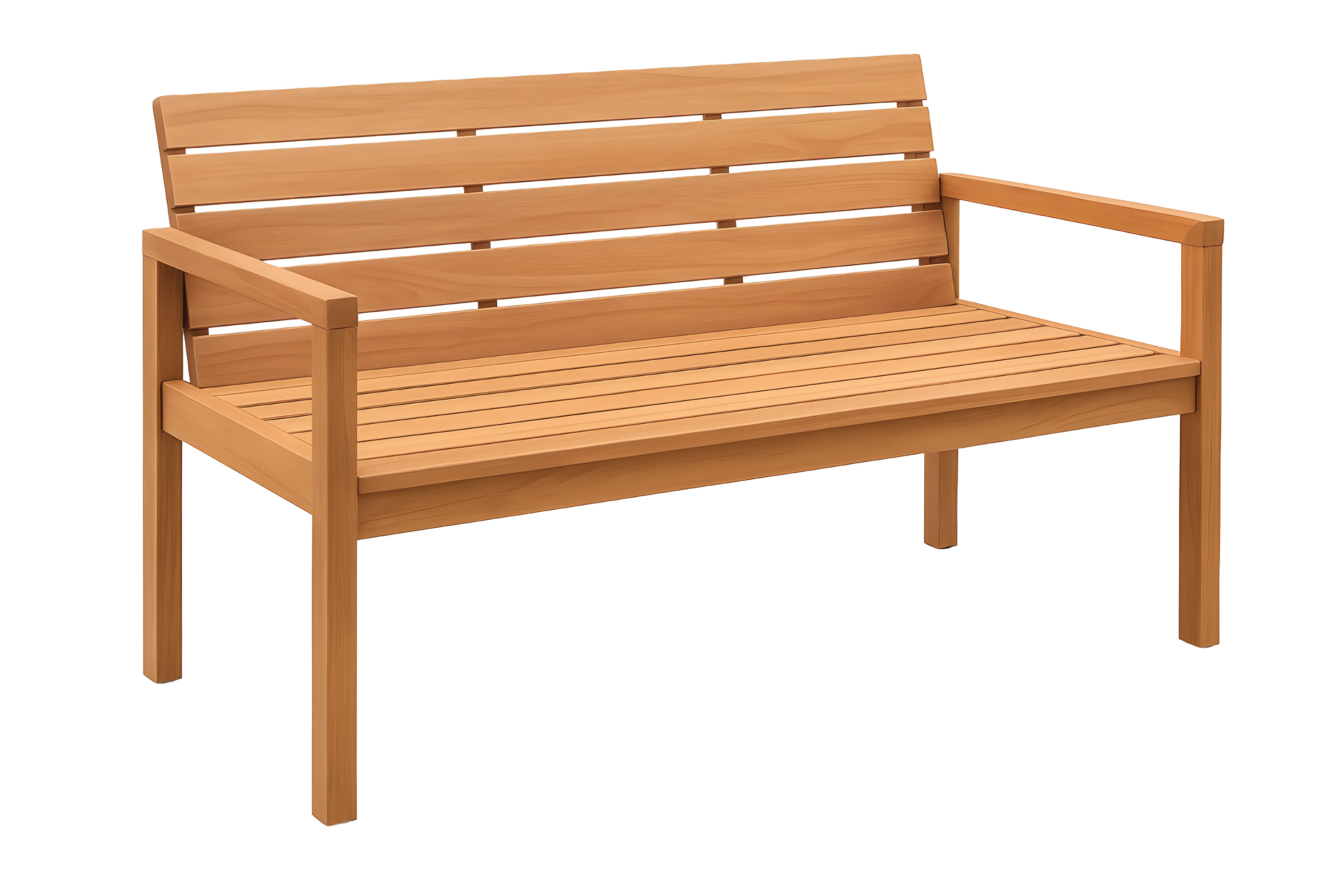 Gartengruppe 4tlg Gartentisch Teak 180 x 100 cm mit Gartenbank & 2 Stühlen FREETOWN