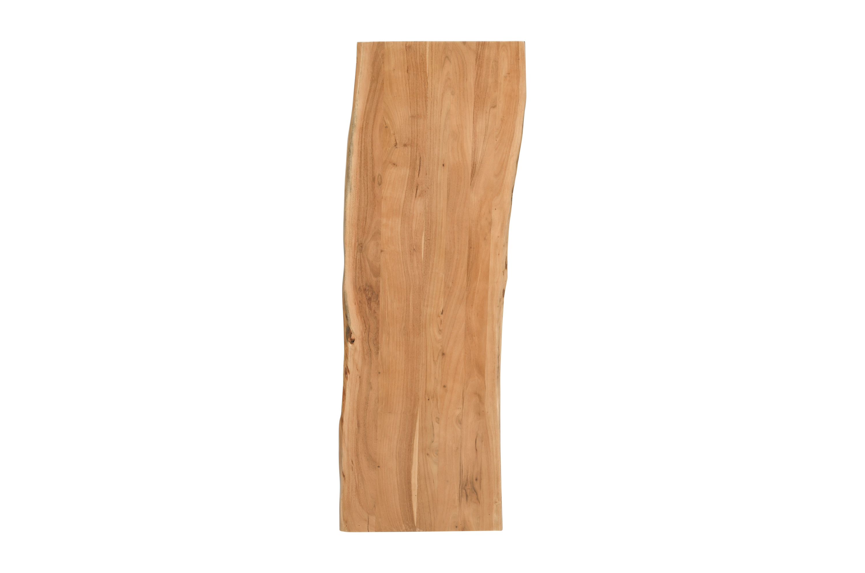 Tischplatte Baumkante Akazie Eiche 100 x 40 cm CURTIS