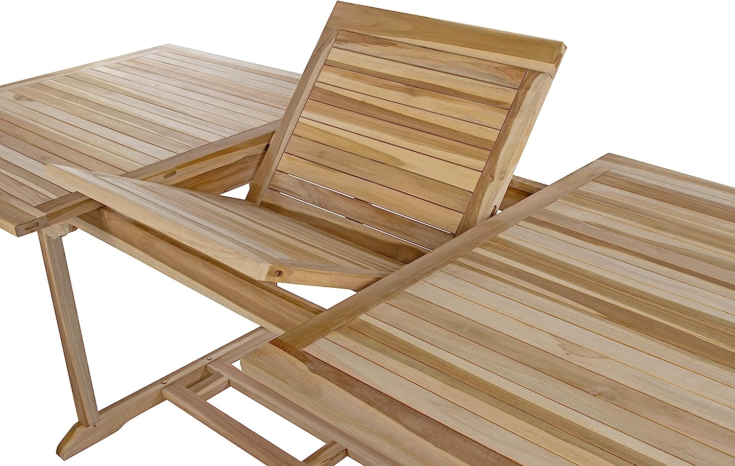  Gartenmöbel Set 9tlg Teak Gartentisch ausziehbar 180-240 cm KUBA/MENORCA