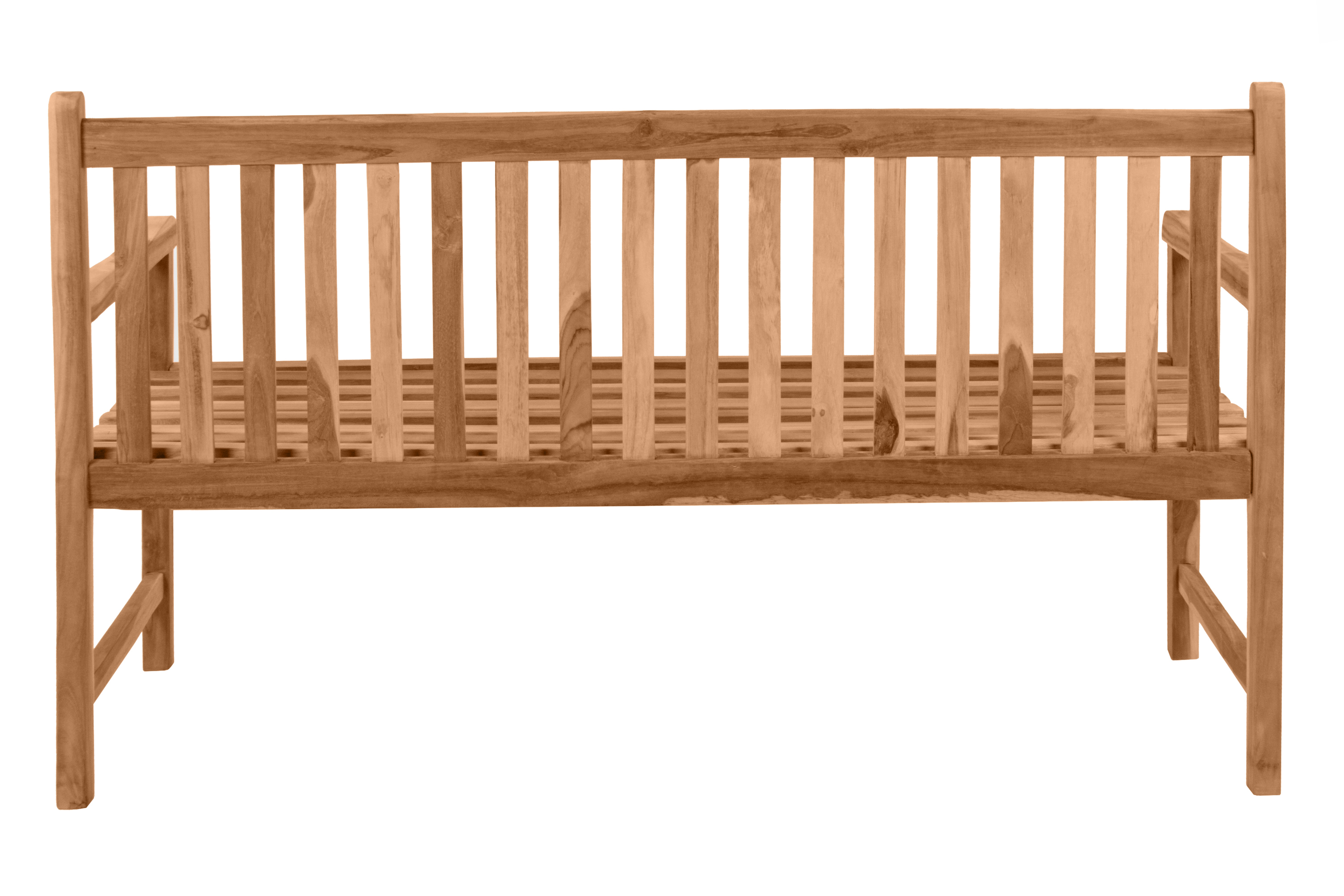 Gartenbank 3-Sitzer Teakholz 150 cm Highline CARACAS