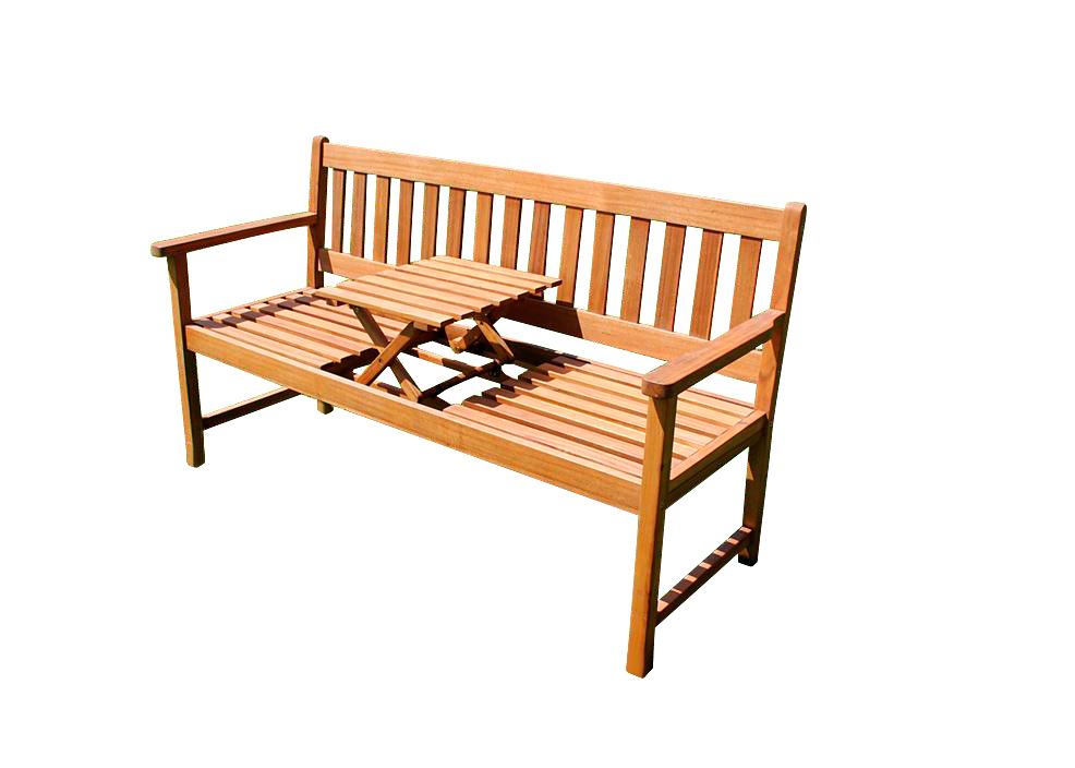 Gartenbank Akazie 157 cm 3-Sitzer Sitzbank LAURA