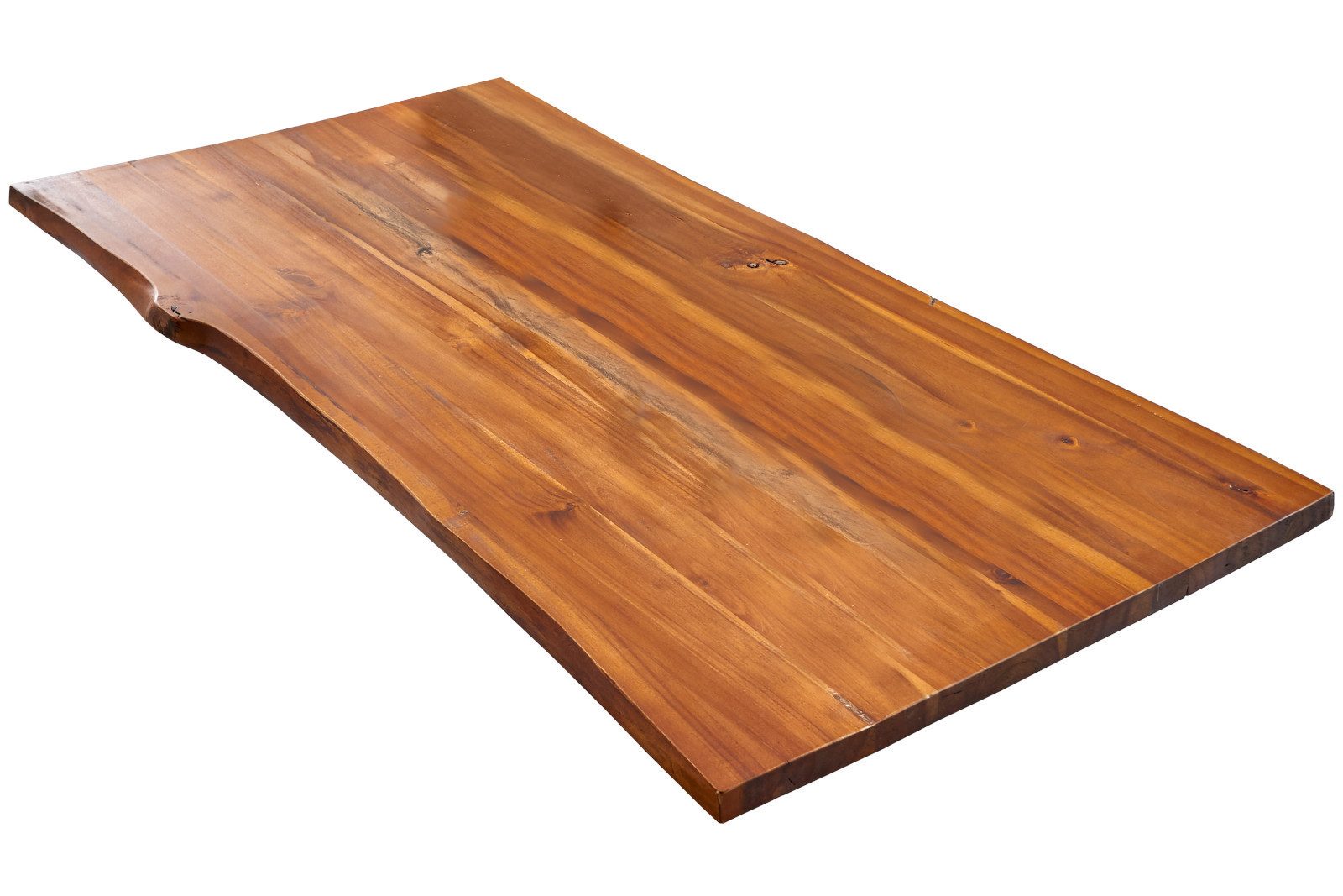  Tischplatte Baumkante Akazie cognac 160 x 85 cm Esra