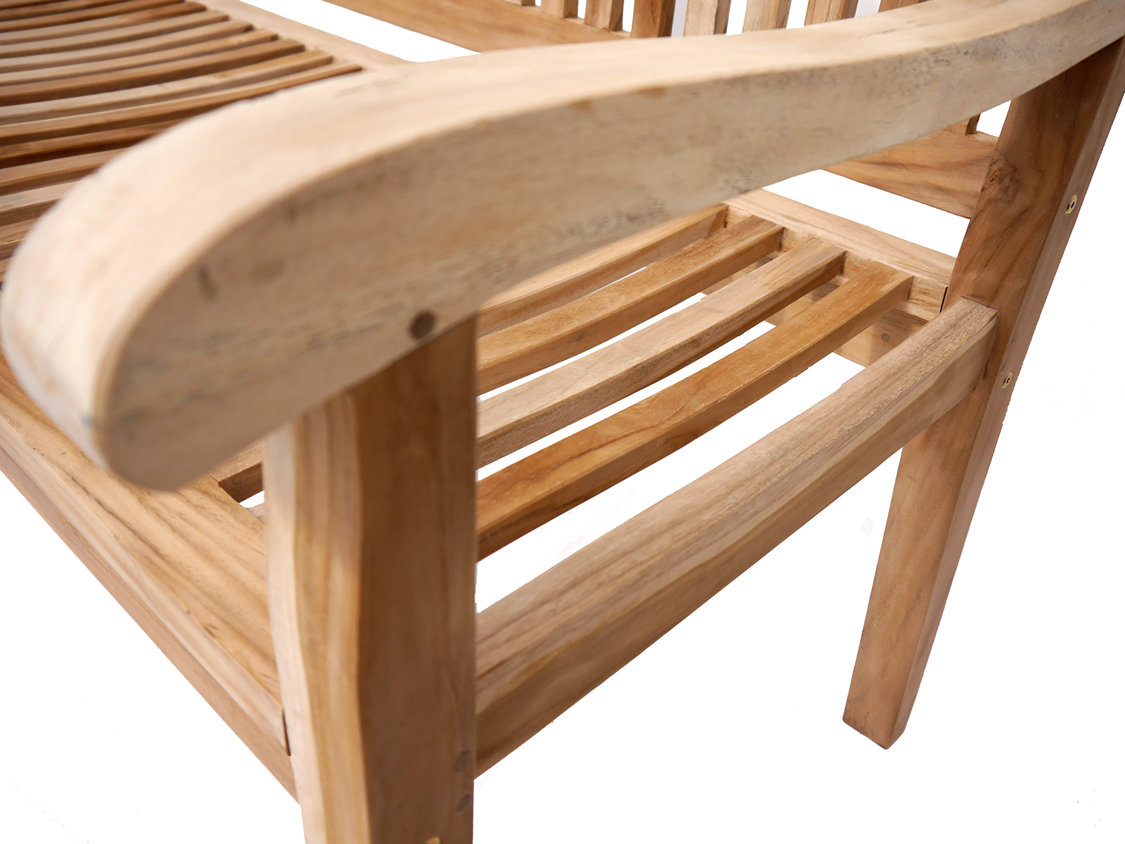 Gartenbank Teak 150 cm 3 Sitzer KINGSBURY