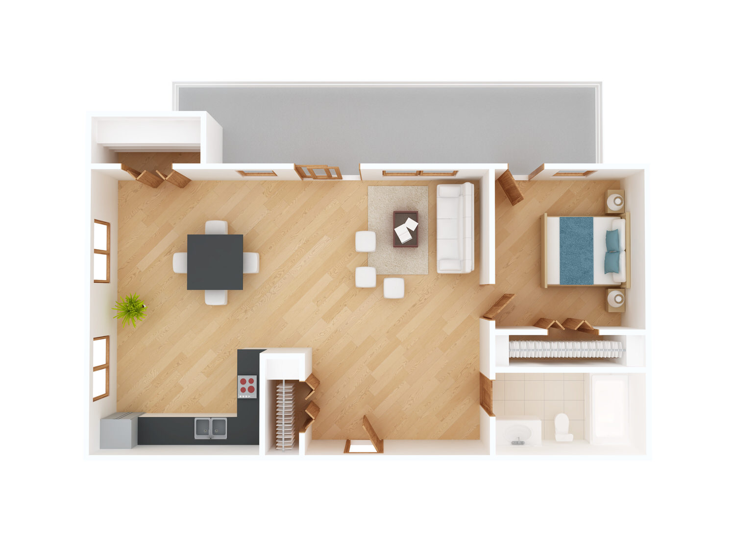 Bildquelle: © Ksenia Palimski/shutterstock.com Möbel richtig stellen und Wohnung sinnvoll einrichten