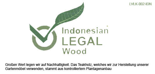 Gartenbank Eckbank 210 x 210 cm Teak-Holz FELIA