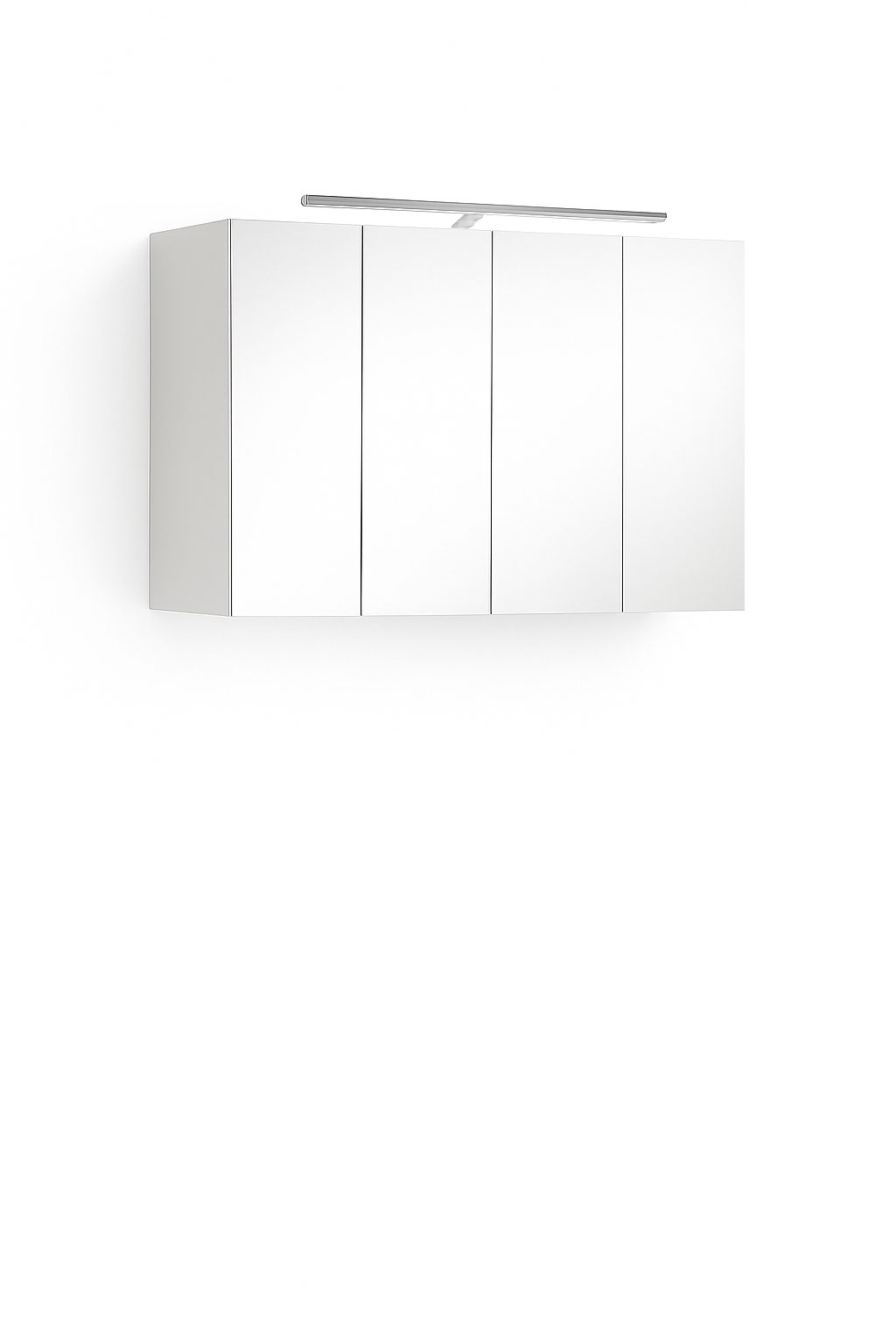 SAM® Badezimmer Spiegelschrank 120 cm Hochglanz weiß ZÜRICH