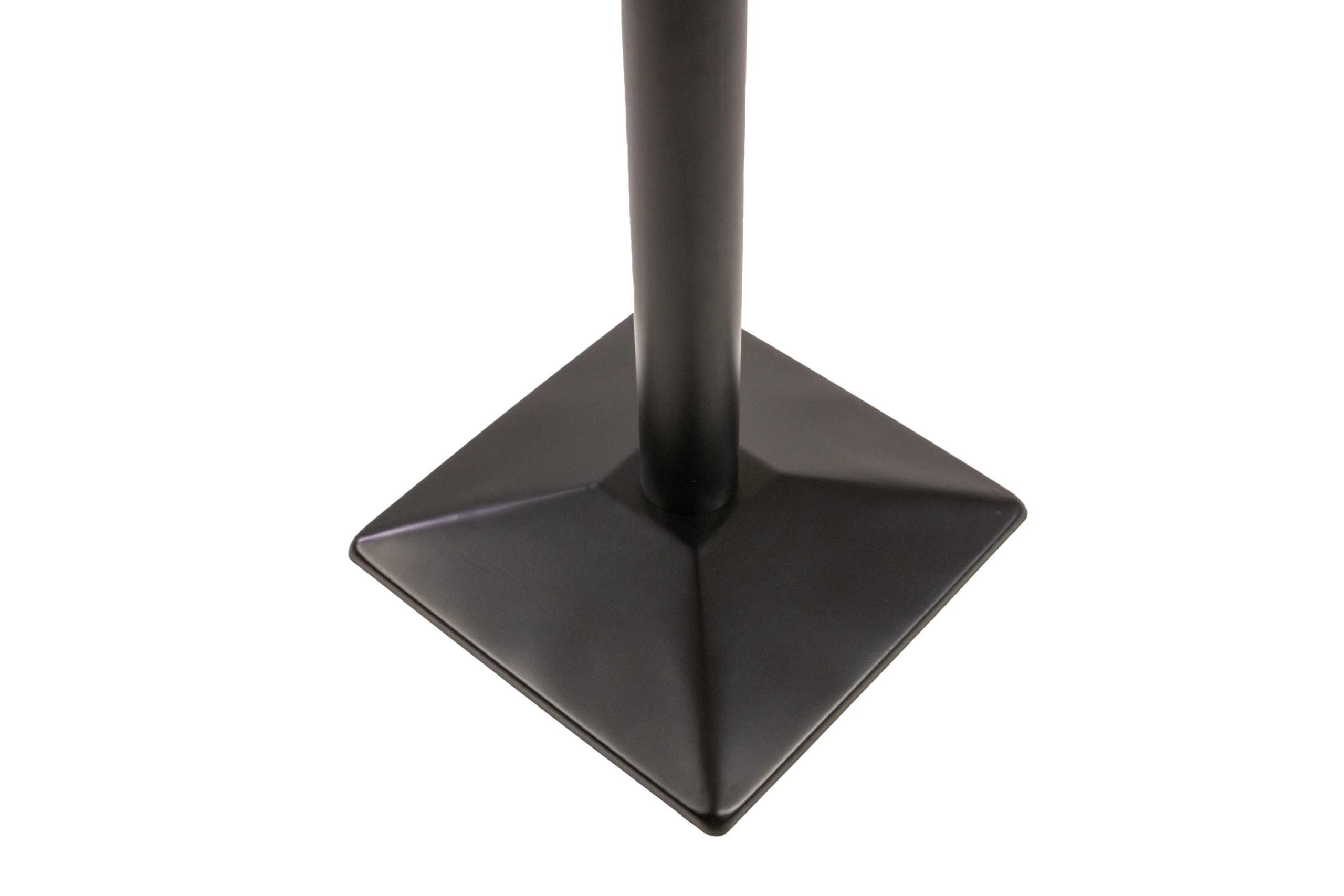 Tischgestell Bistrotische & Esstische Standfuß Einzelsäule 41x41x72 cm schwarz