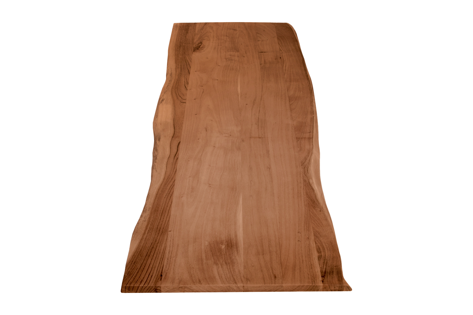  Tischplatte Baumkante Akazie Nuss 200 x 60 cm CURT