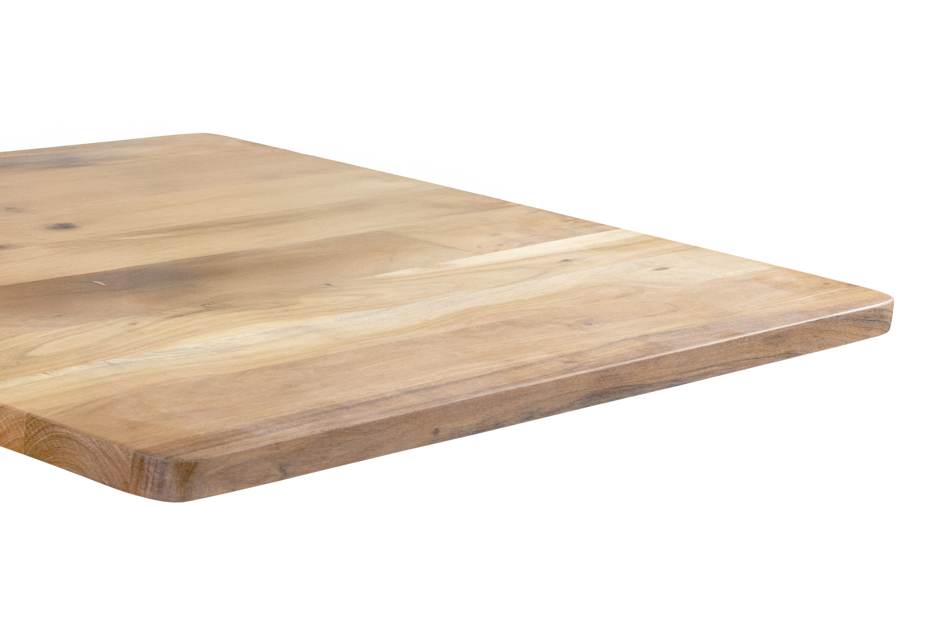 Tischplatte eckig Akazie Natur 70 x 70 cm EMILE