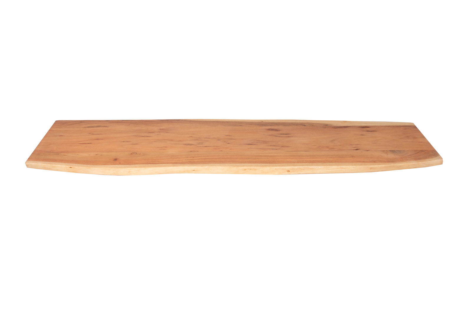  Tischplatte Baumkante Akazie Natur 140 x 40 cm CURTIS