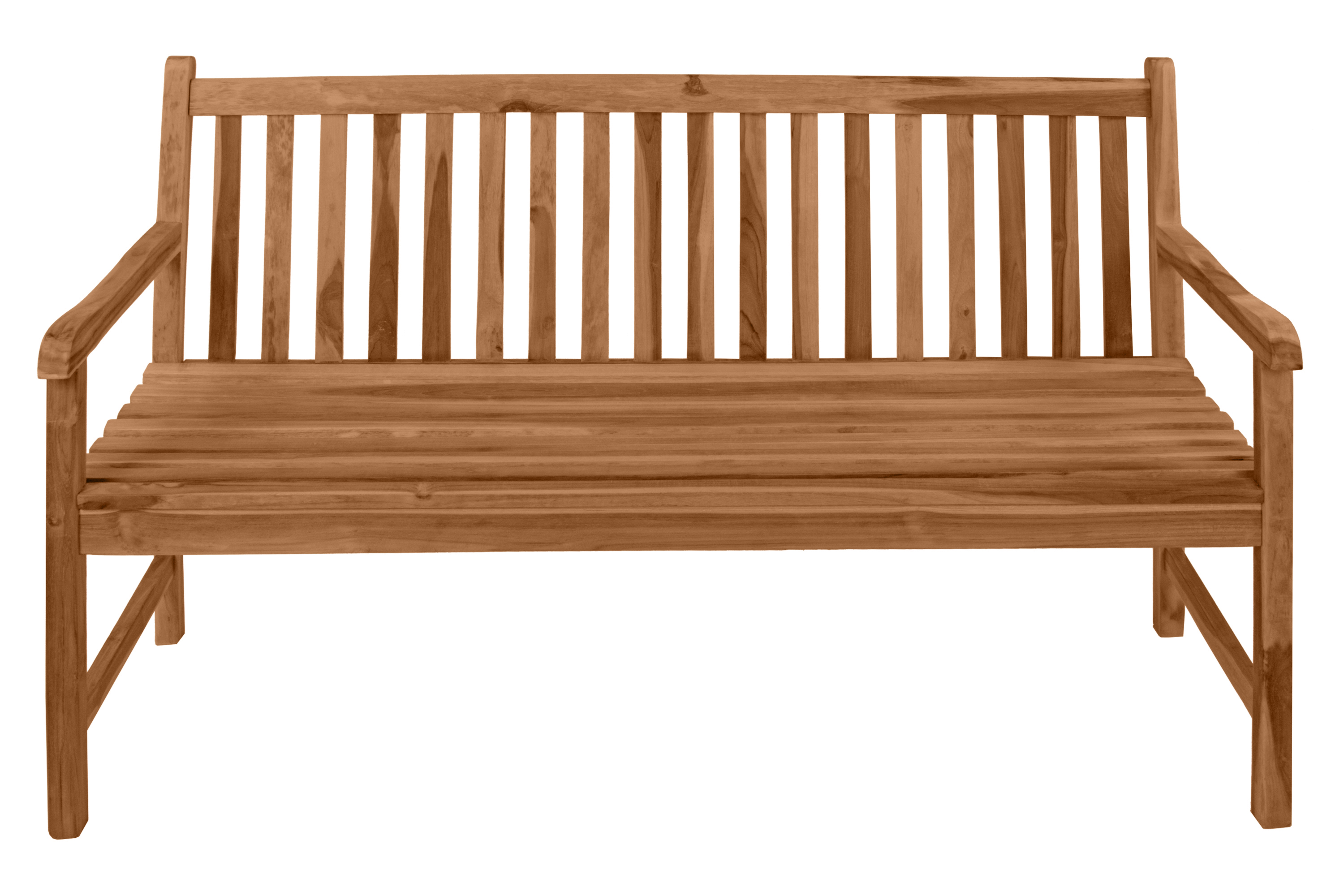 Gartenbank 3-Sitzer Teakholz 150 cm Highline CARACAS
