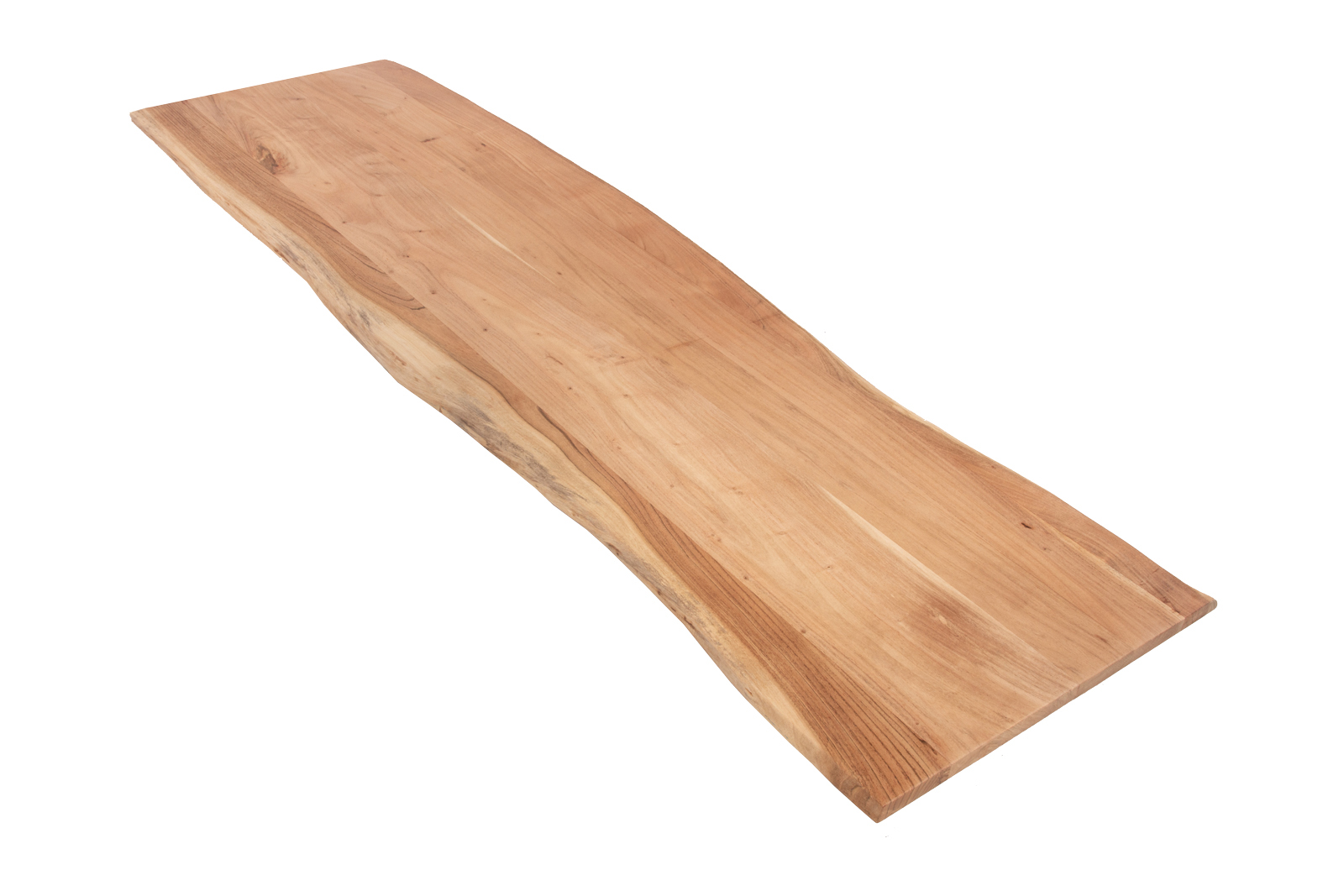  Tischplatte Baumkante Akazie Natur 200 x 60 cm CURT