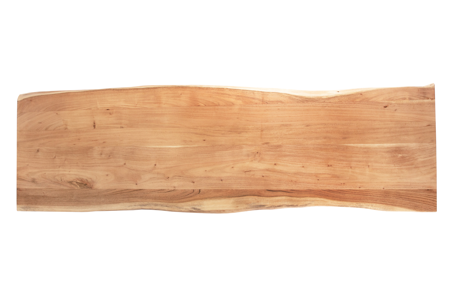  Tischplatte Baumkante Akazie Natur 200 x 60 cm CURT