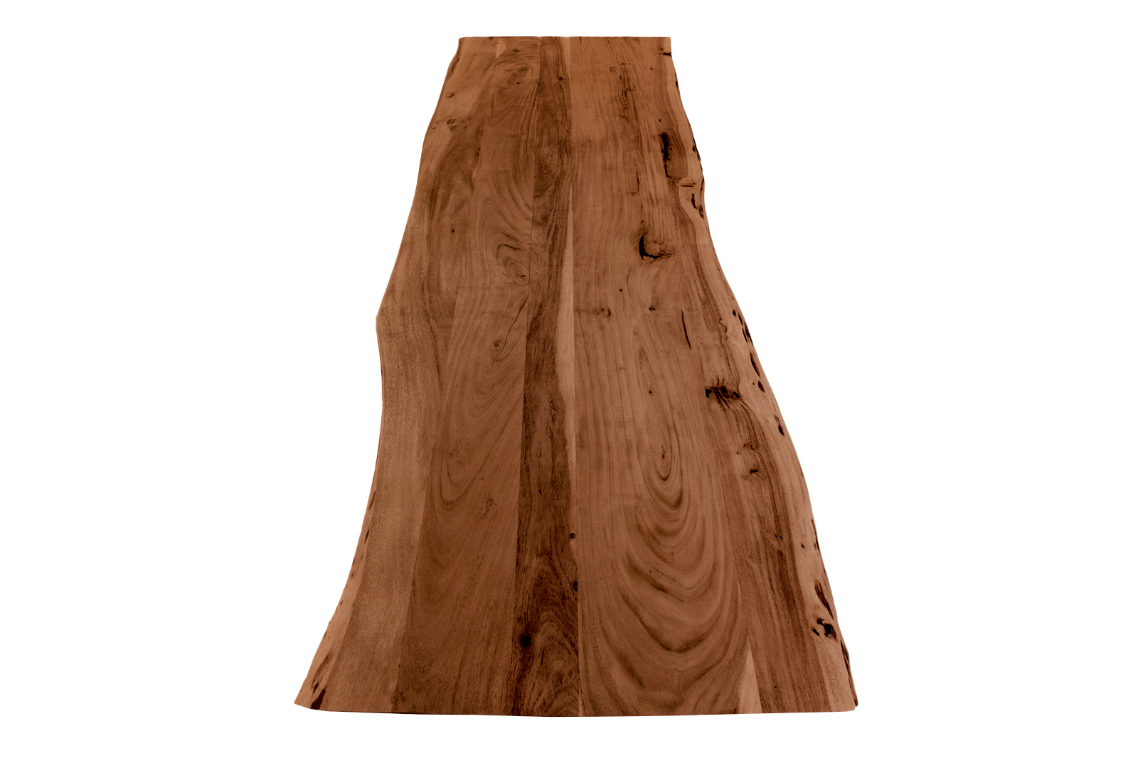  Tischplatte Baumkante Akazie Nuss 180 x 60 cm CURT