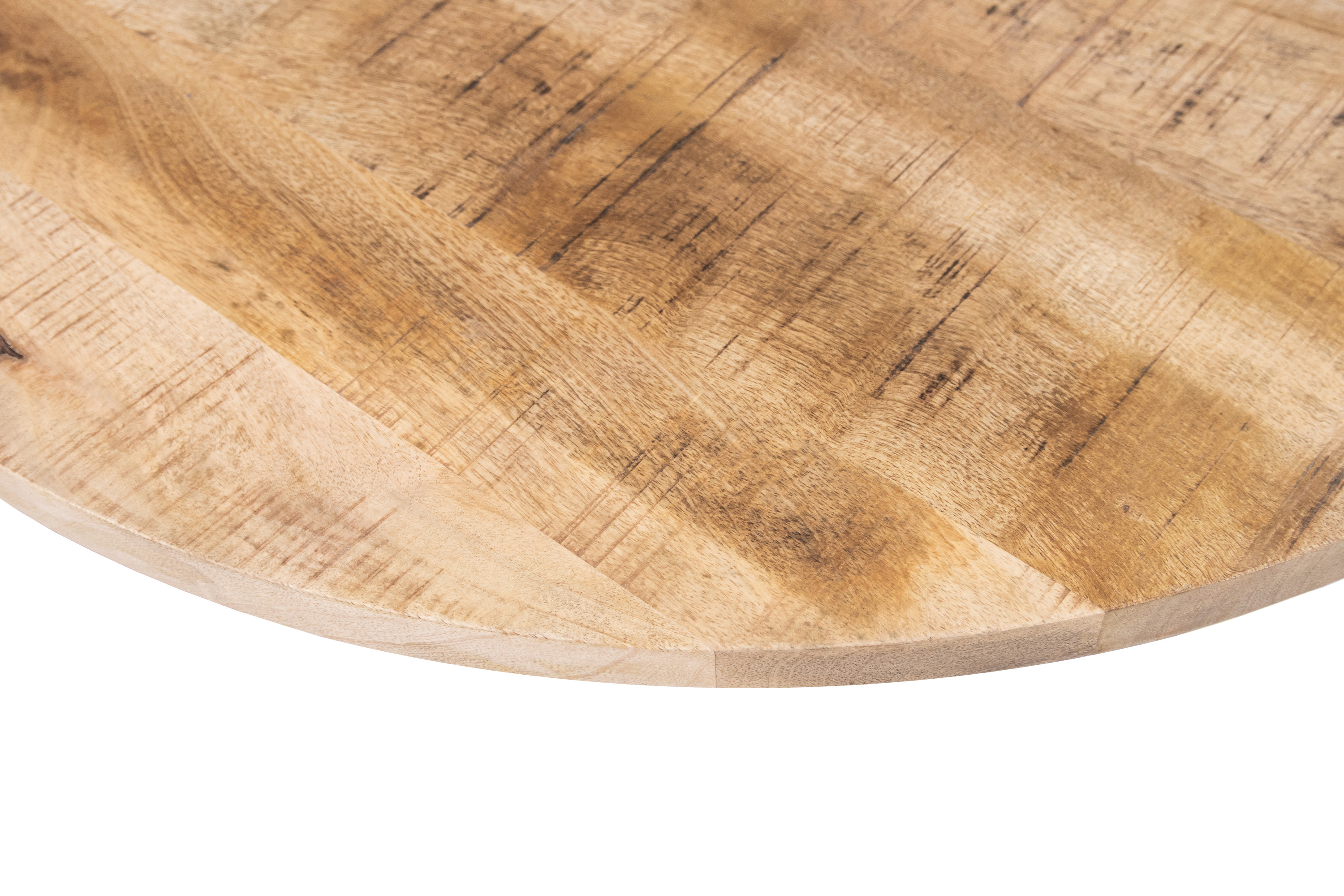 Tischplatte rund Mango rough 60 x 60 cm EMILIO