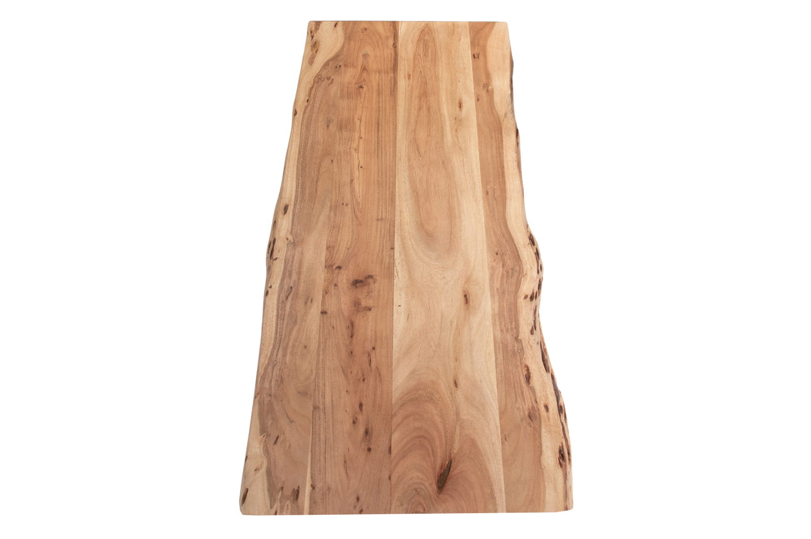  Tischplatte Baumkante Akazie Natur 140 x 60 cm CURT