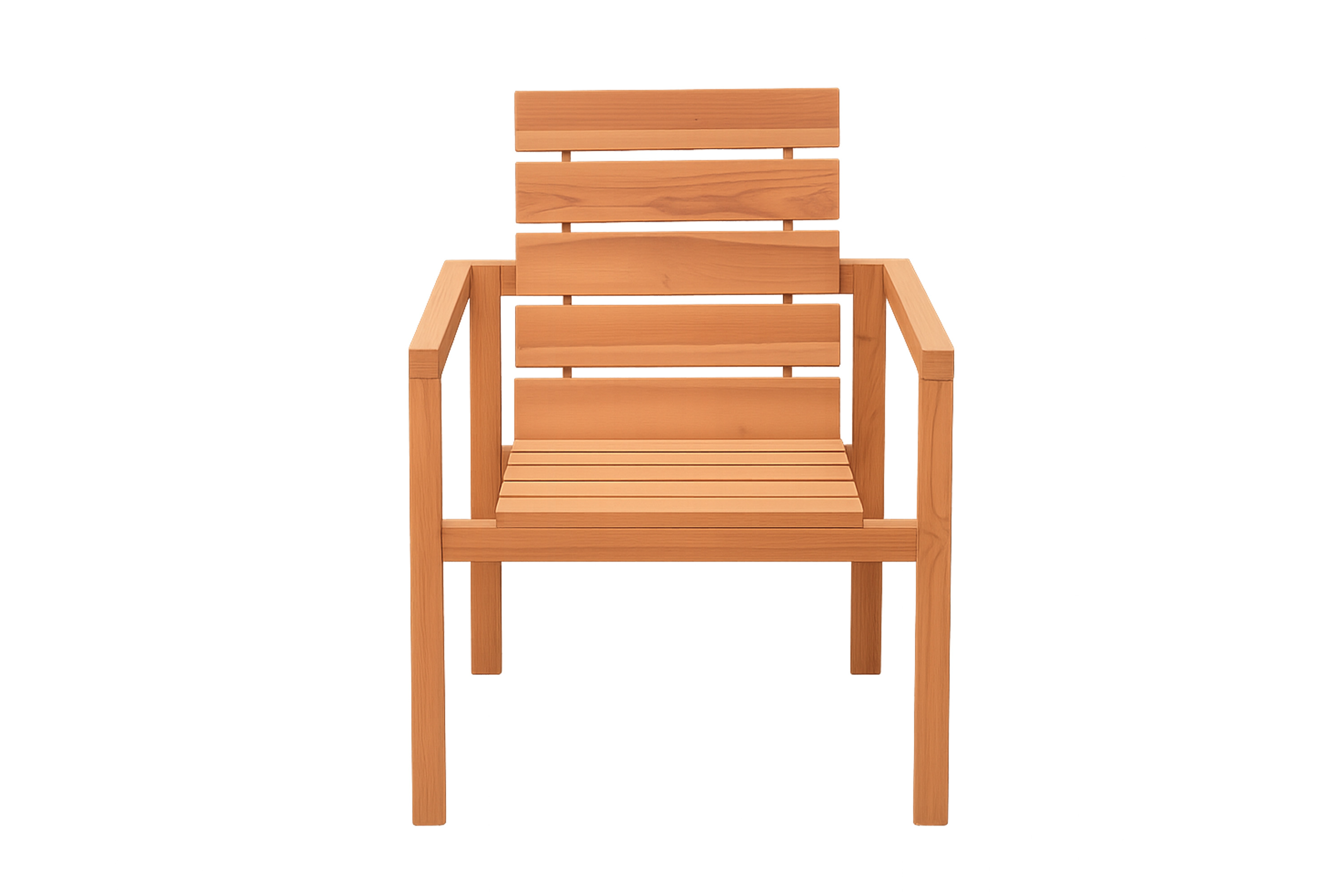 Teak Gartensessel mit Armlehnen FREETOWN