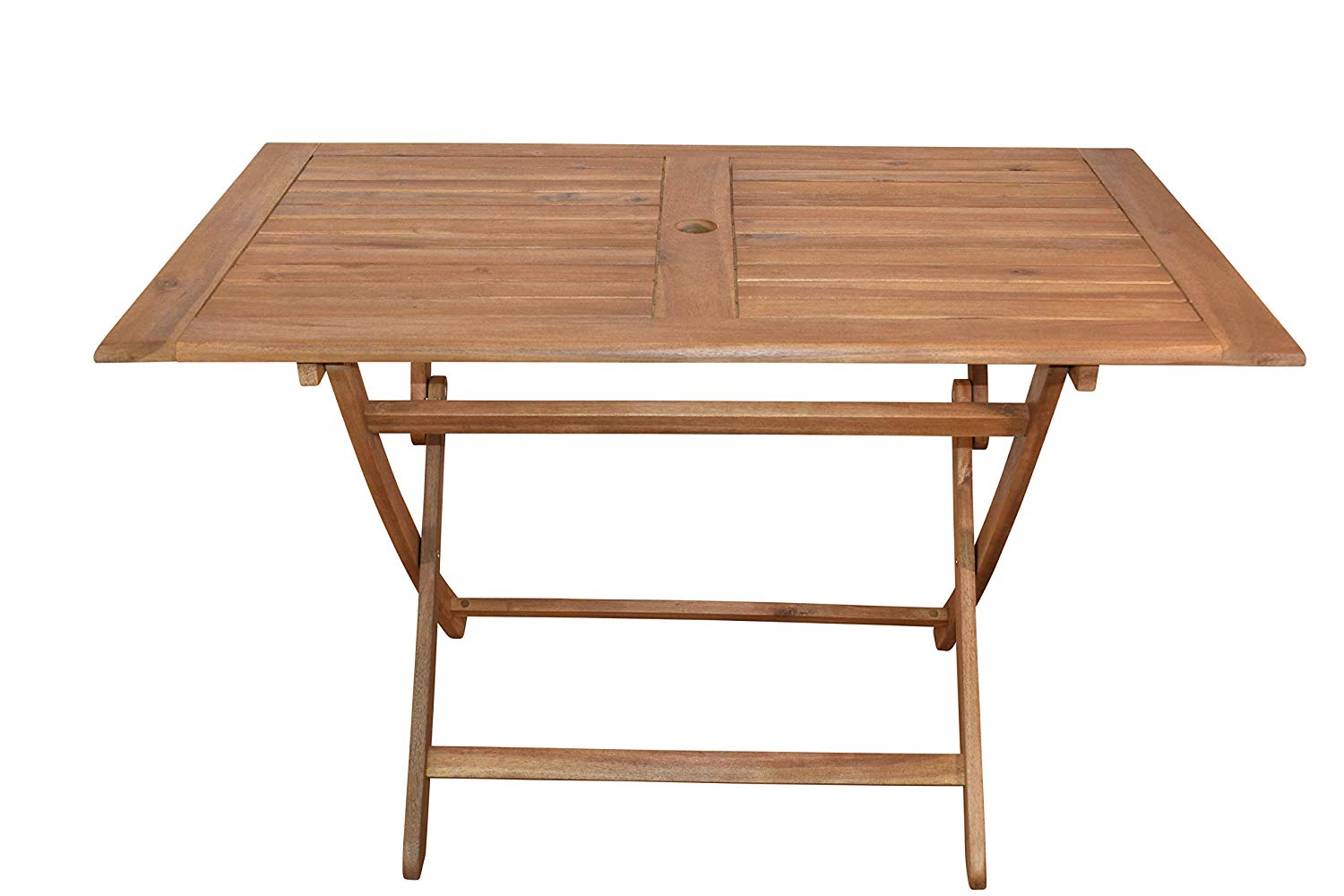 Balkontisch Gartentisch Akazie 120 x 70 cm Klapptisch CALEA