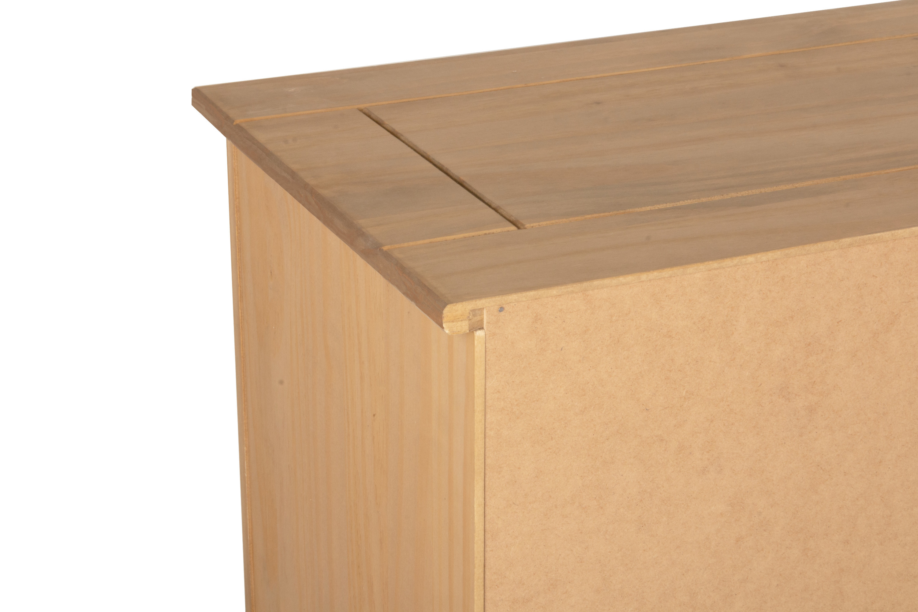 Sideboard Kommode 92 x 84 x 44 cm Kiefer massiv natur MEXICO