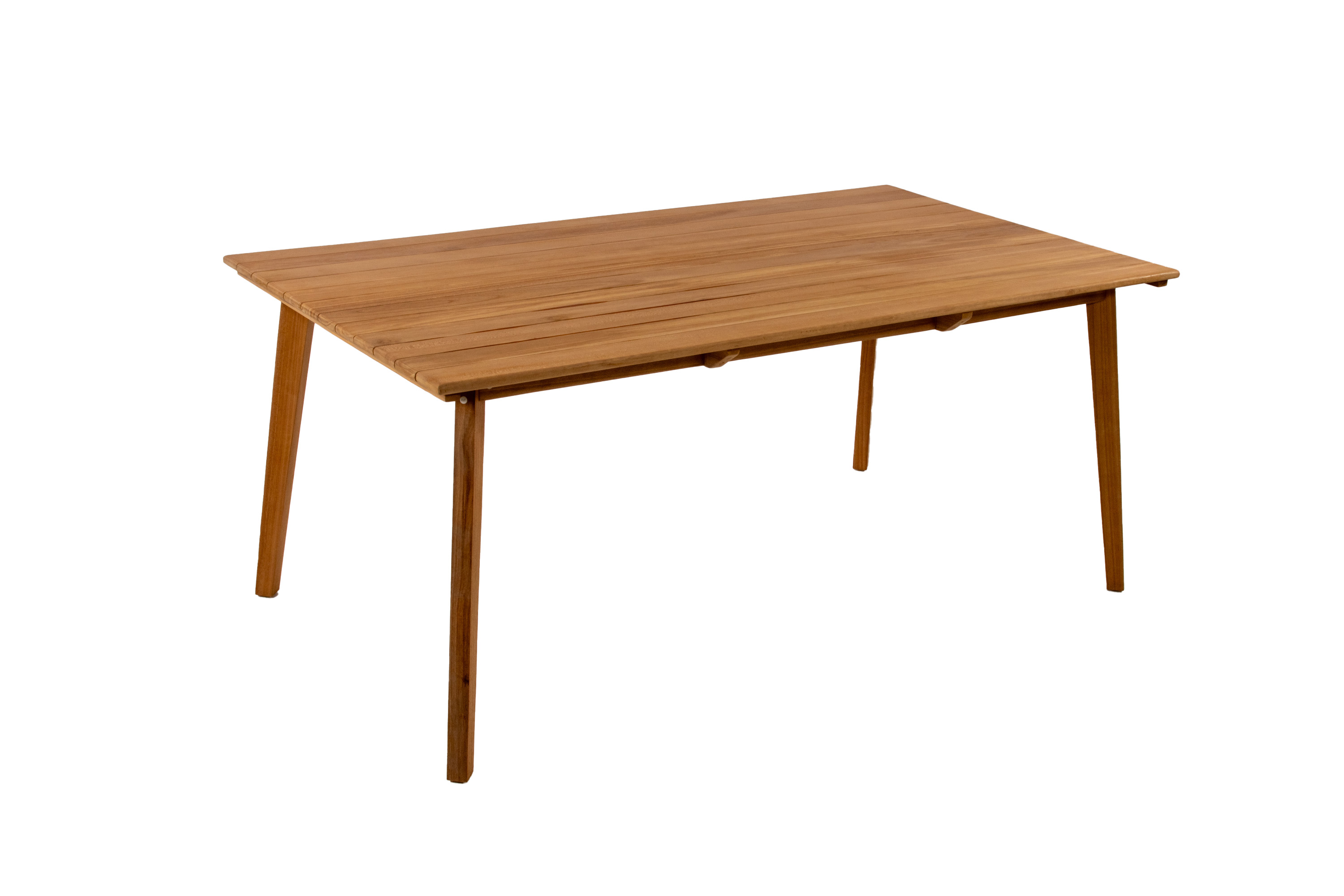 Gartengruppe 5tlg Gartentisch Teak 180 x 100 cm mit 4 Gartenstühlen HARRY