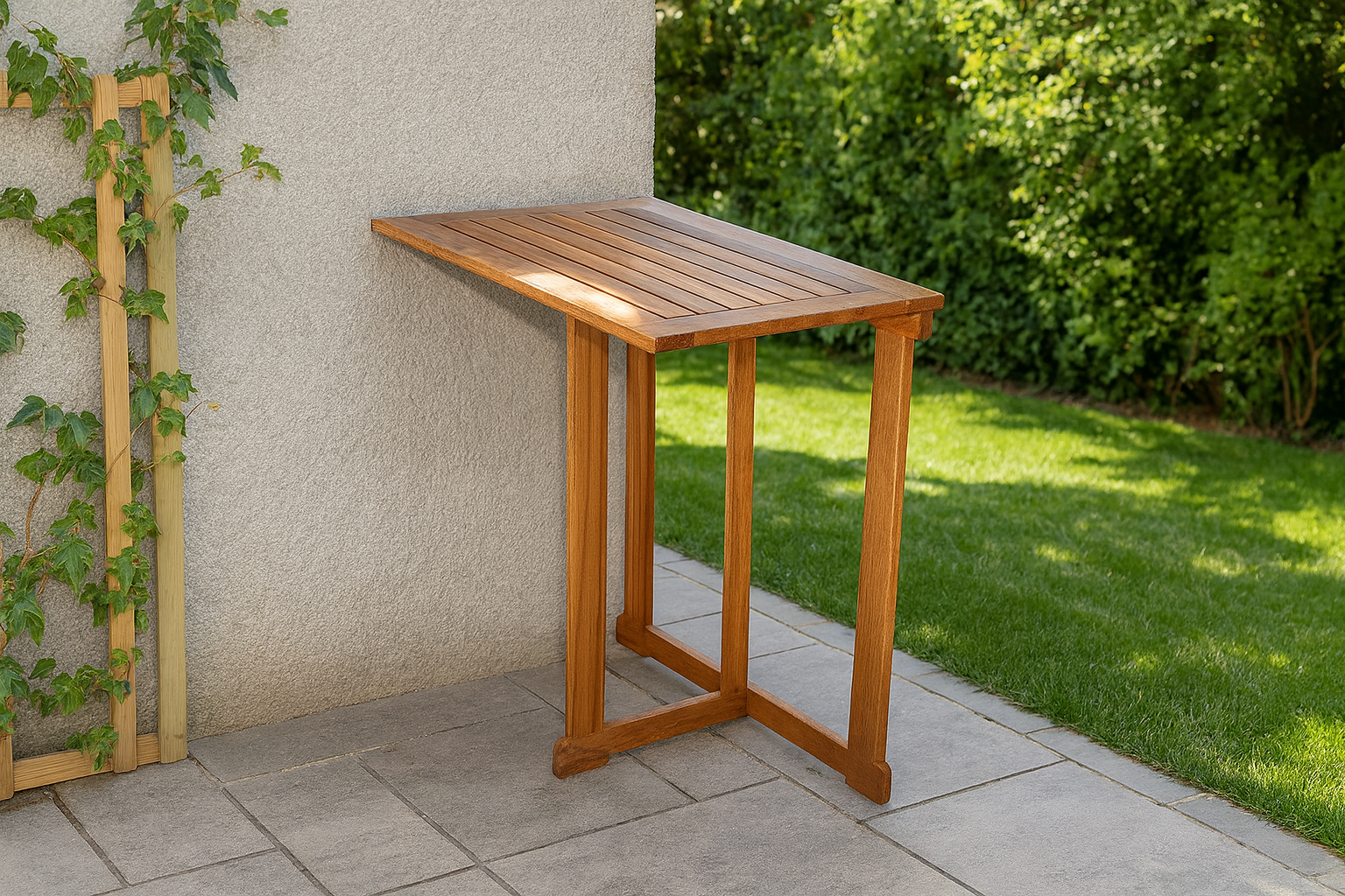 Balkontisch Akazie 45 x 60 cm klappbar ALEXA