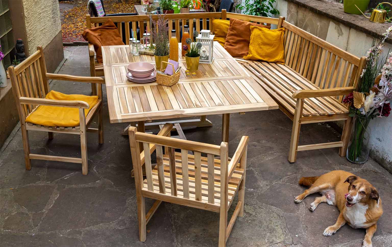 gartenmöbel-sitzgruppe