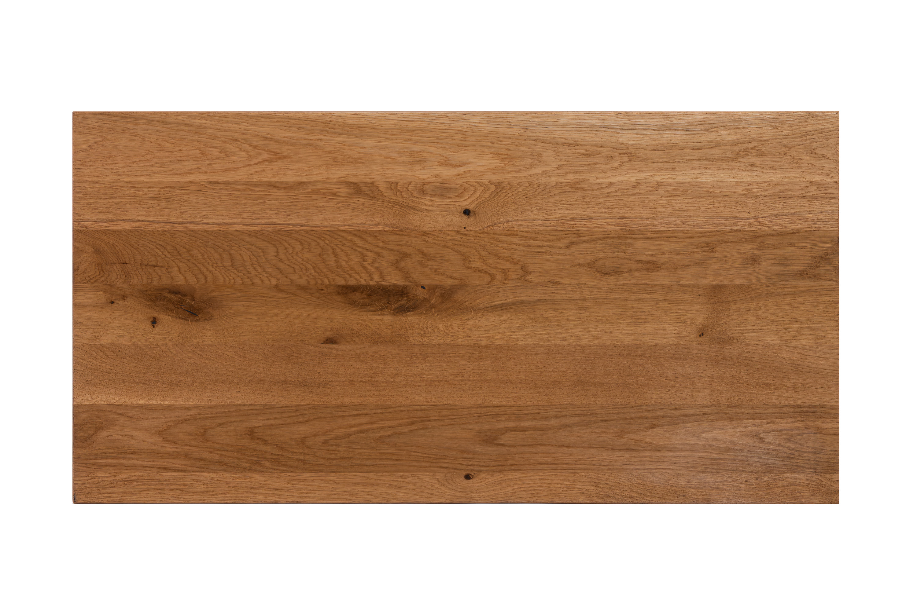 Couchtisch Industrial-Design Wildeiche massiv 110x60 cm schwarz RETTKE