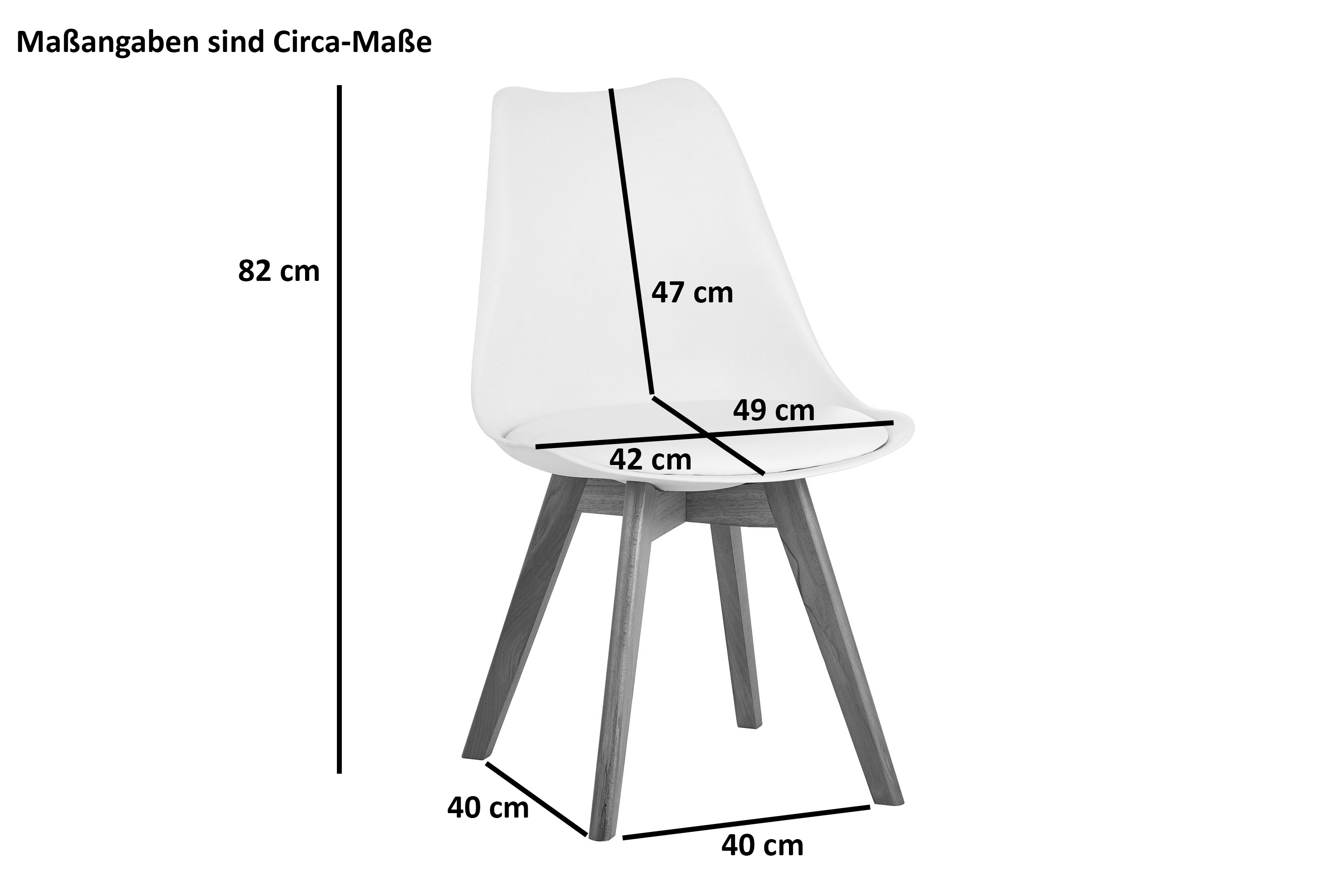 Essgruppe Baumkante massiv 220 x 100 cm Wildeiche U-Gestell schwarz & 6 Stühle weiß SEATTLE