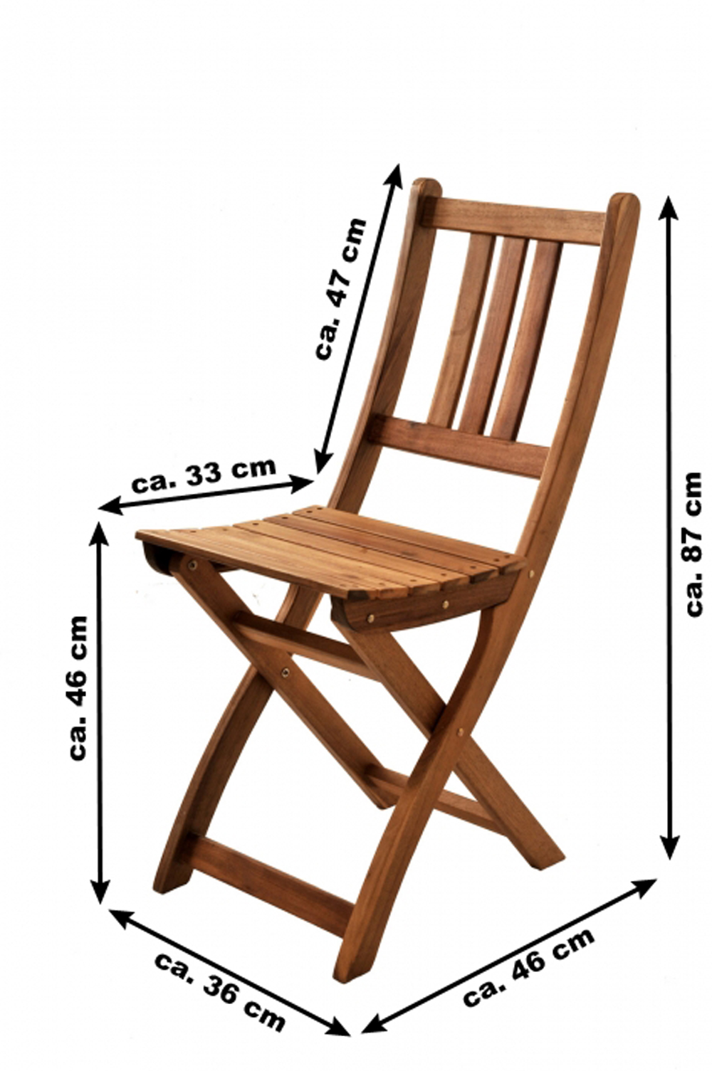  Balkonmöbel Set 6tlg. Akazie 2 Balkontische 60 x 60 cm BLOOM  