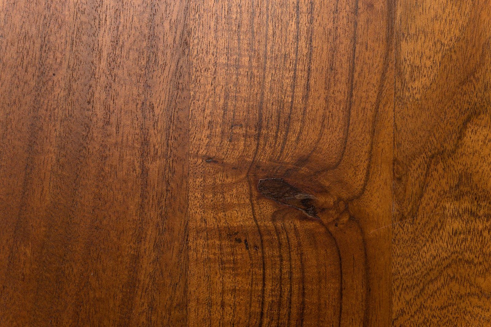 Esstisch Baumkante Akazie nussbaumfarben 300 x 100 cm X-Gestell schwarz FREDERIK