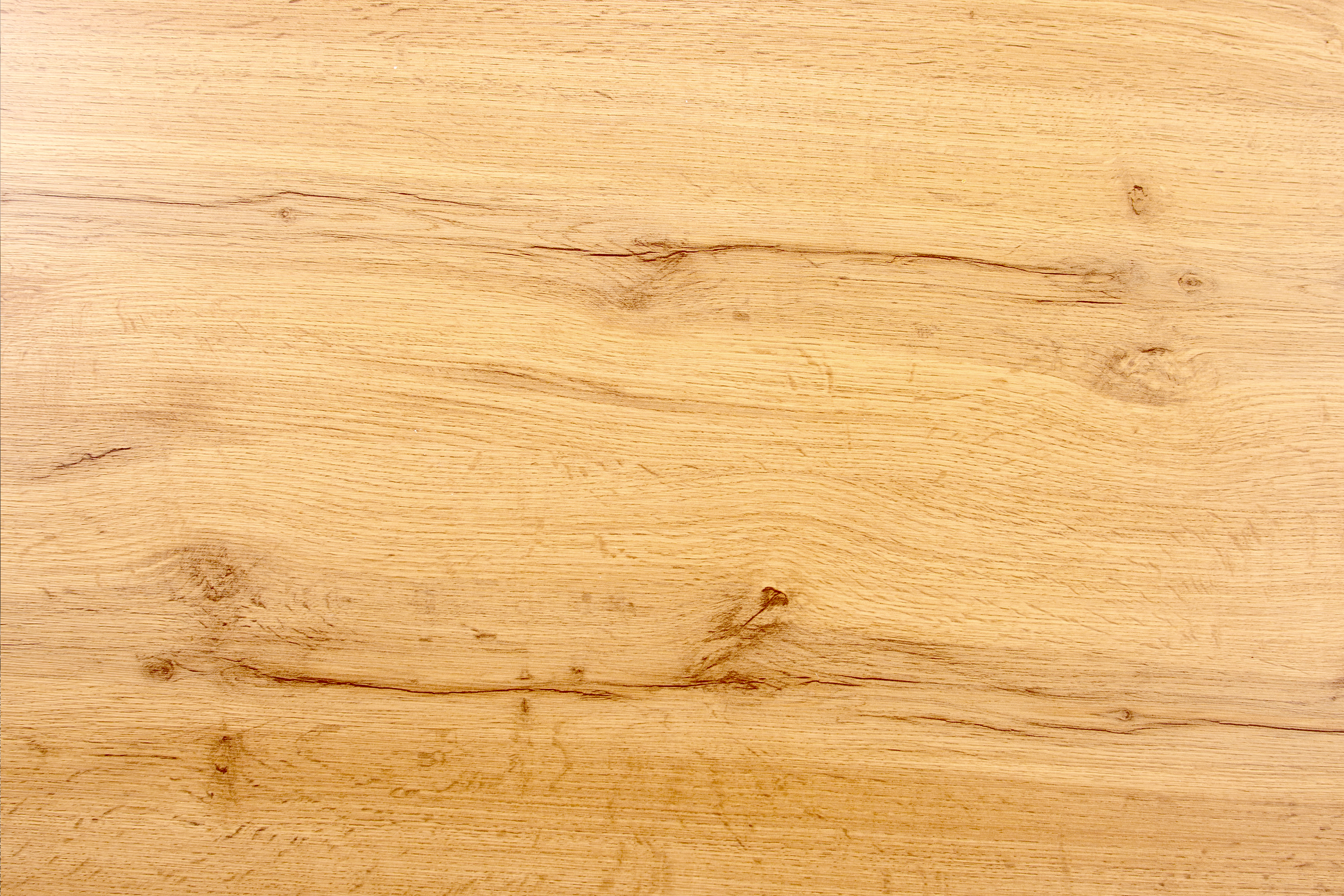 Esstisch Baumkante Holz-Optik Wildeiche 220 x 100 U-Gestell weiß JULIUS