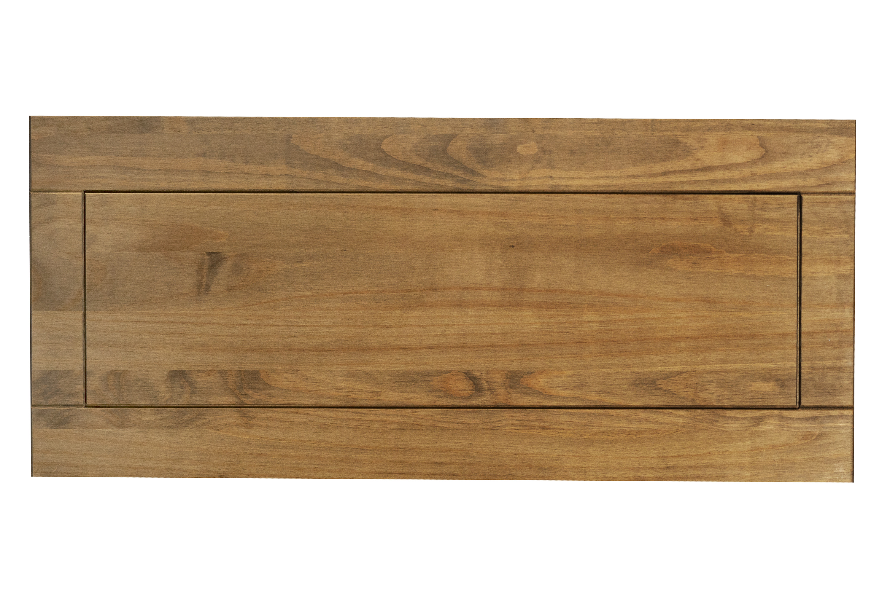  Sideboard Kommode 132 x 84 x 44 cm Pinienholz weiß hongifarben lasiert MEXICO