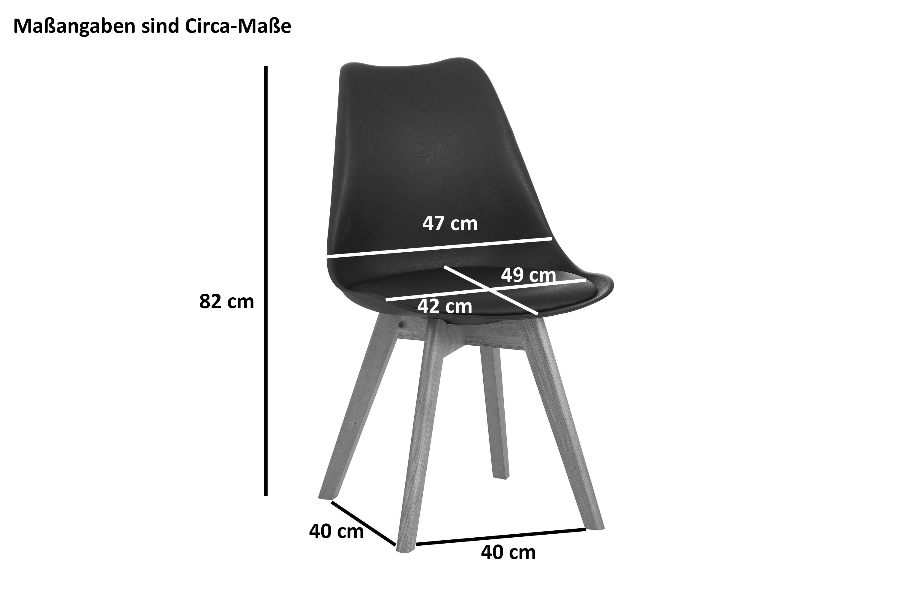 Essgruppe Baumkante massiv 220 x 100 cm Wildeiche U-Gestell schwarz & 6 Stühle schwarz SEATTLE