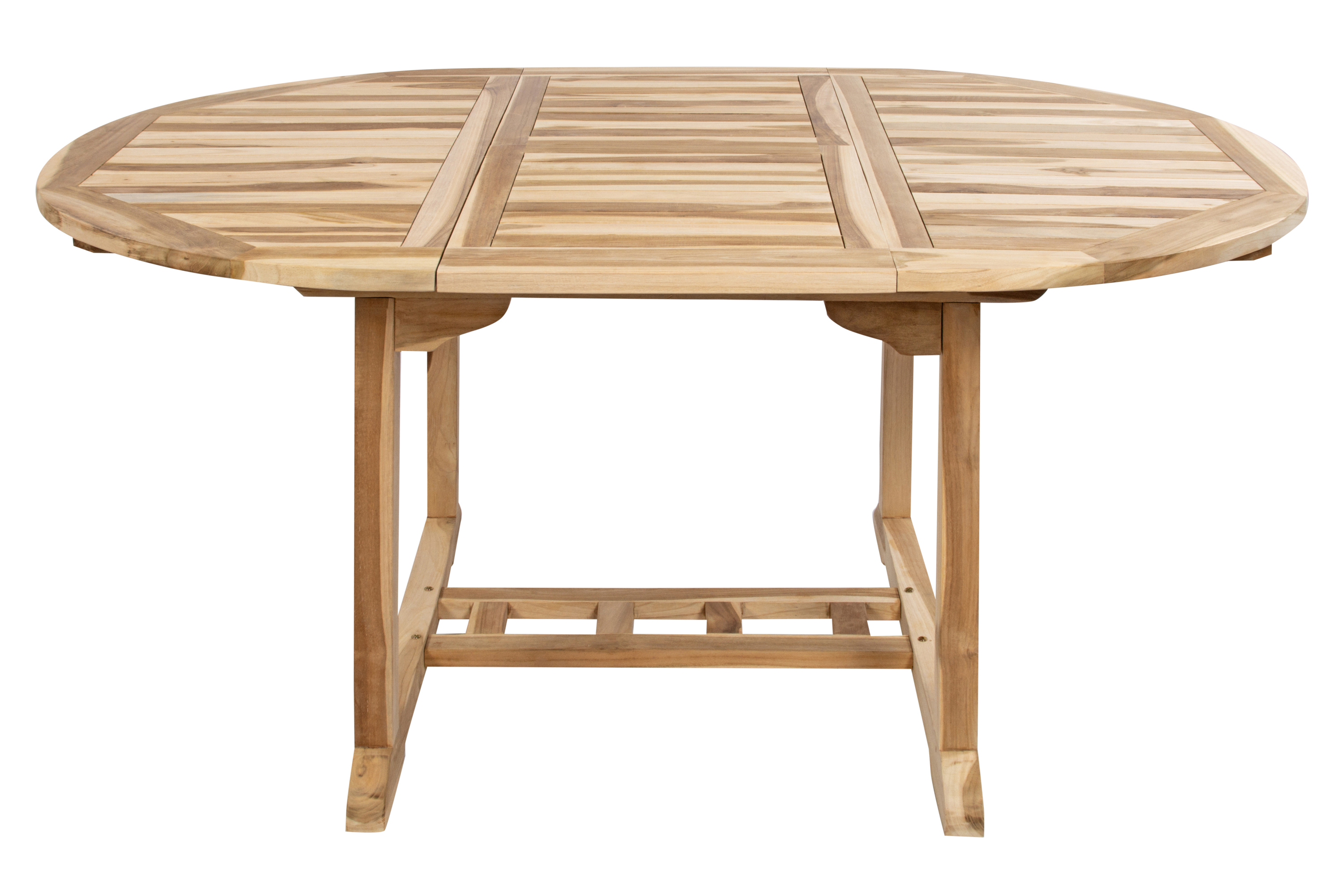  Gartenmöbel Set 5tlg Teak Gartentisch ausziehbar 120-170 cm BORNEO/MORENO