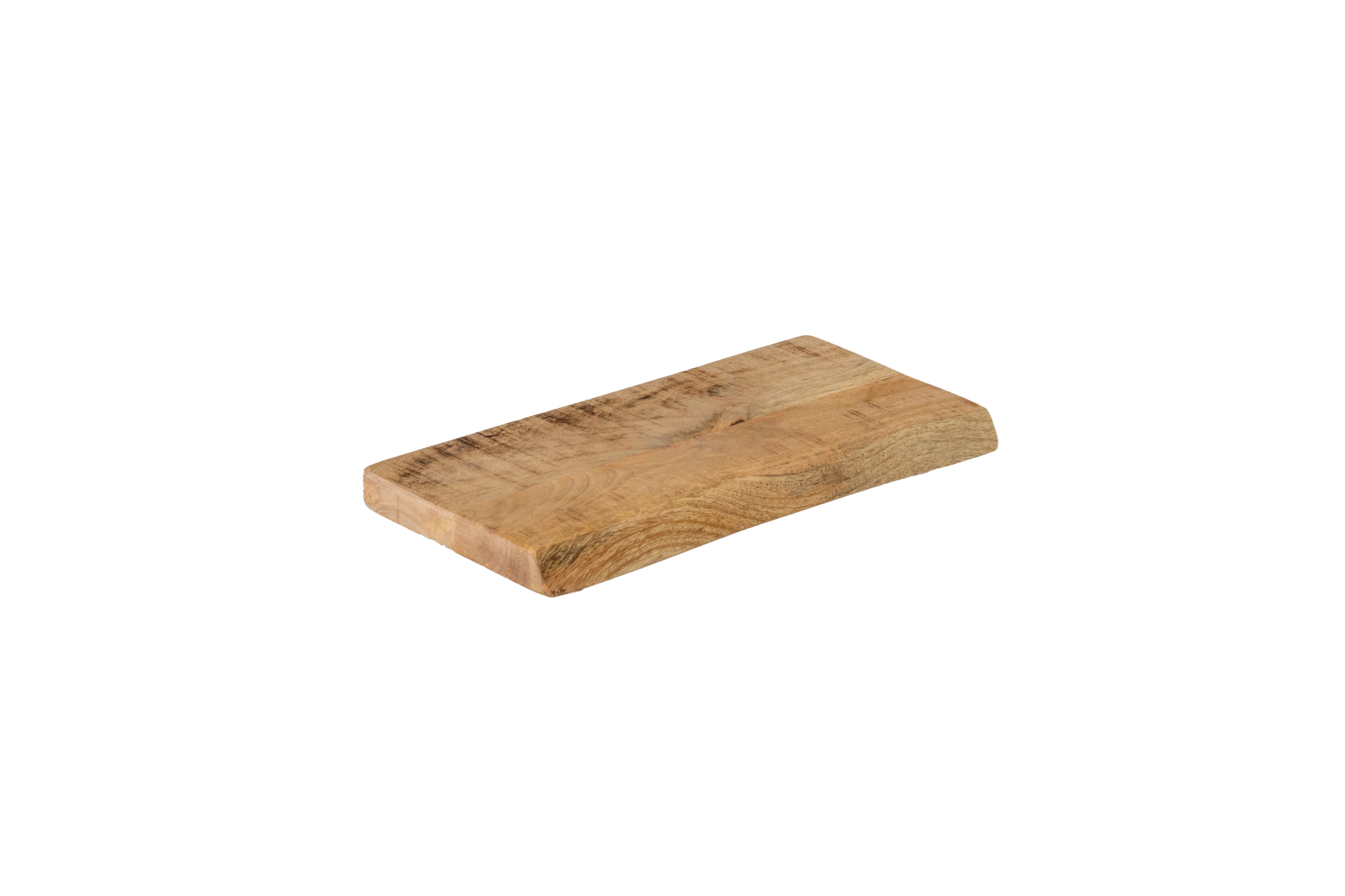 Steckboard mit Baumkante Wandregal Mango rough lackiert 50 x 20 Amanda