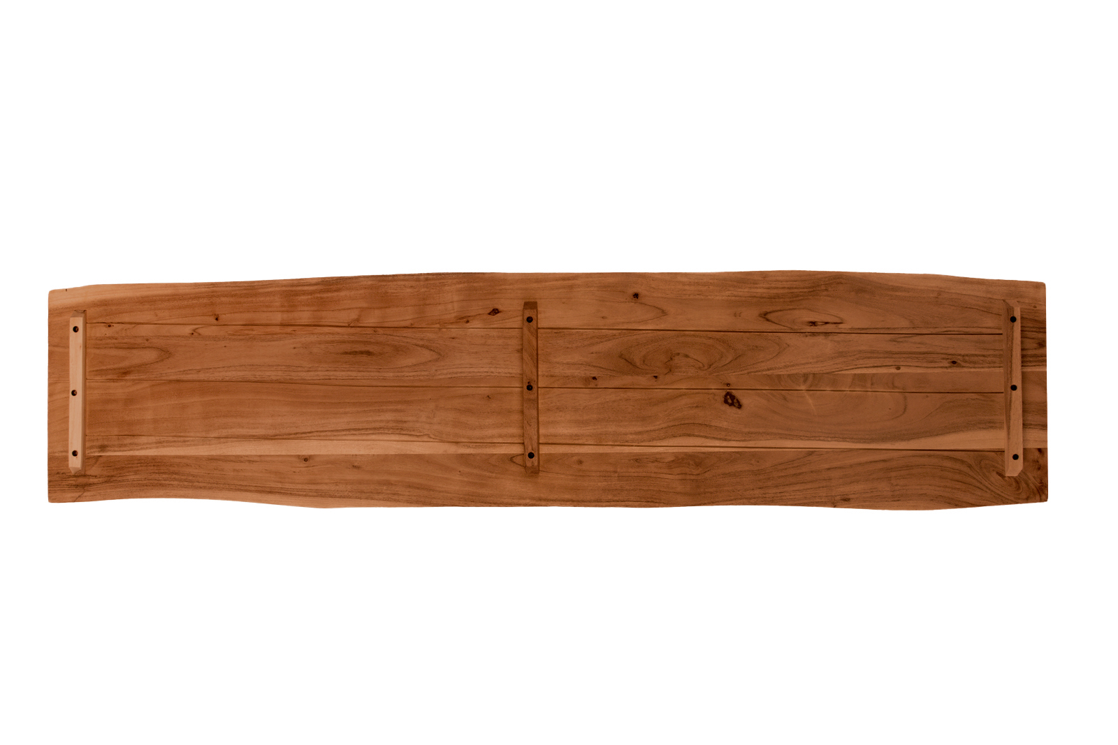  Tischplatte Baumkante Akazie Nuss 180 x 40 cm CURTIS