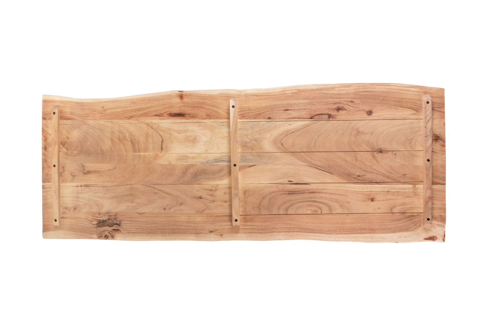  Tischplatte Baumkante Akazie Natur 160 x 60 cm CURT