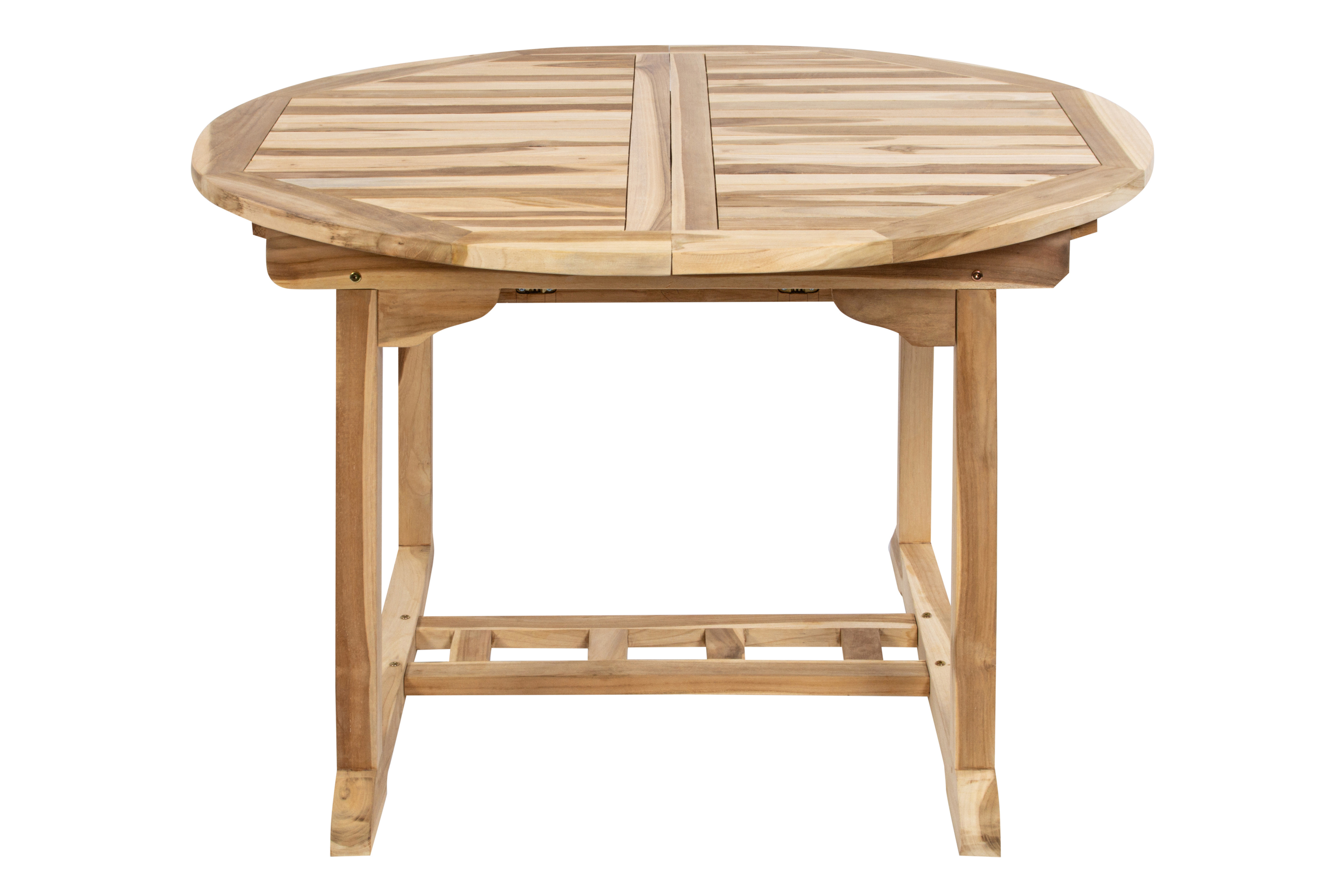  Gartenmöbel Set 5tlg Teak Gartentisch ausziehbar 120-170 cm BORNEO/MORENO