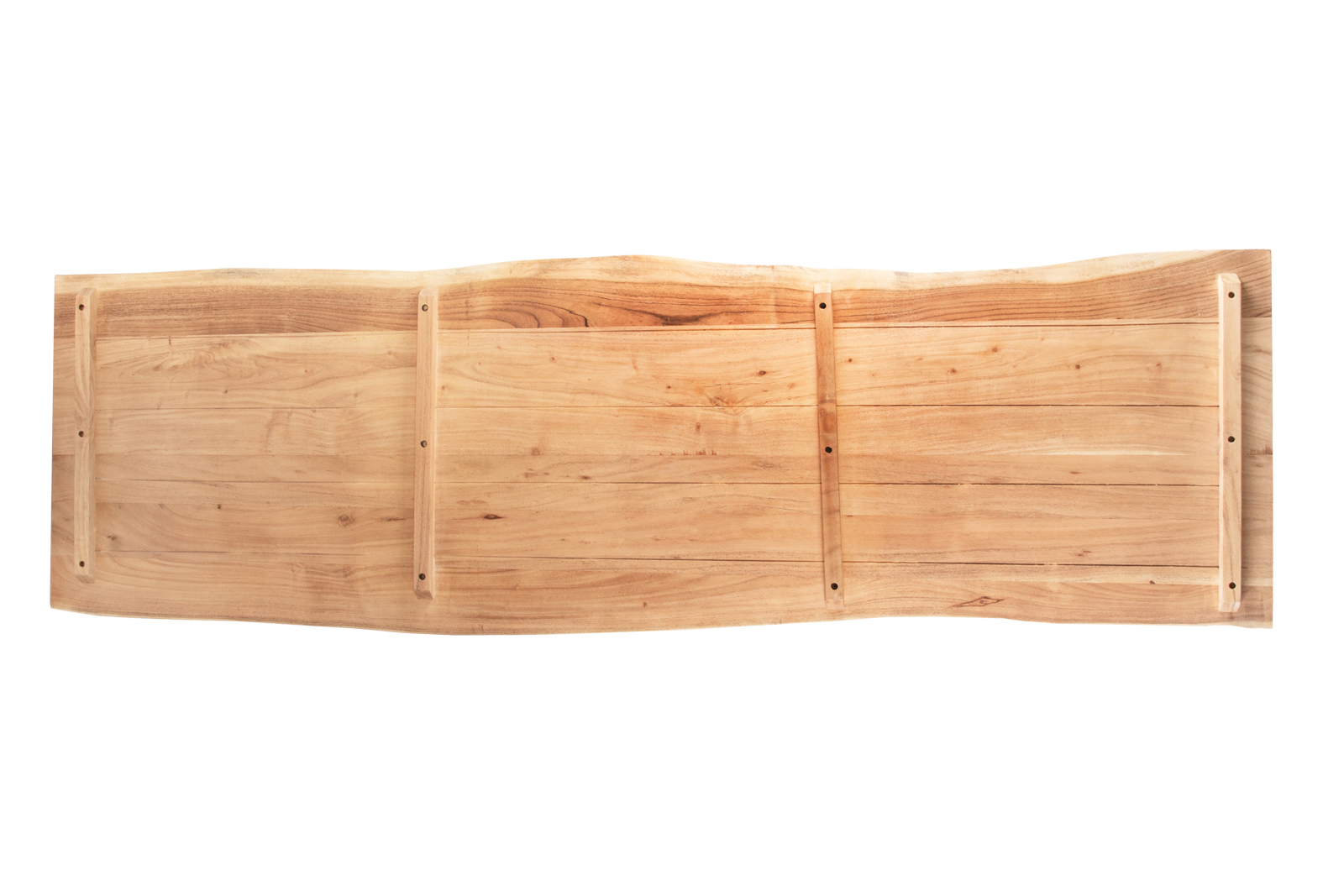  Tischplatte Baumkante Akazie Natur 200 x 60 cm CURT