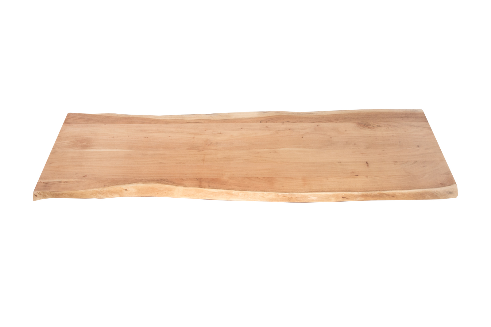 Tischplatte Baumkante Akazie Natur 200 x 60 cm CURT