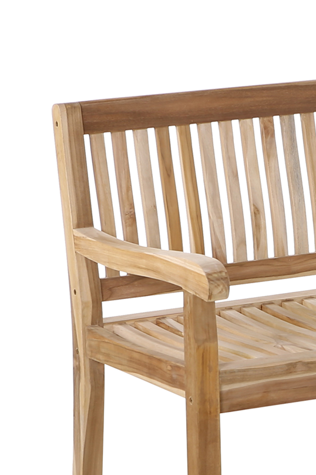Gartenbank Teak 150 cm 3 Sitzer KINGSBURY