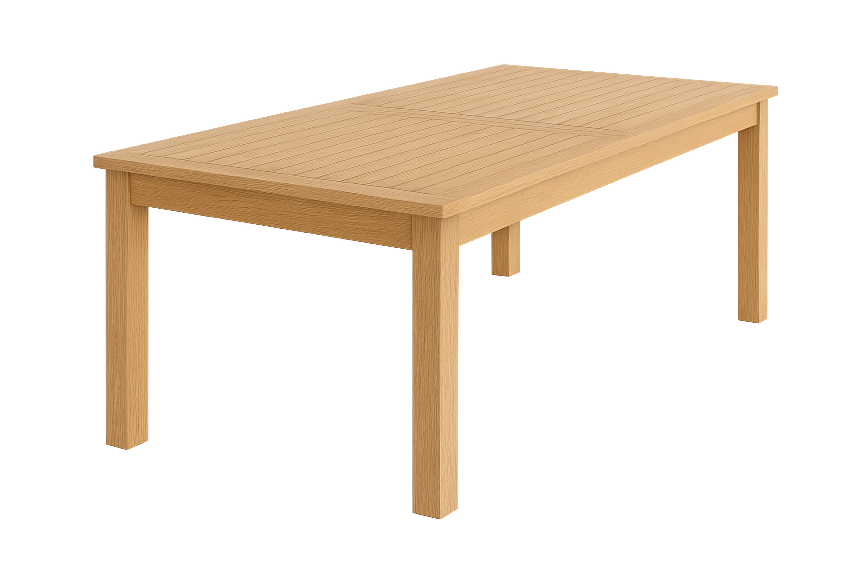 Gartentisch Outdoor massiv Teakholz 180 x 100 FREETOWN