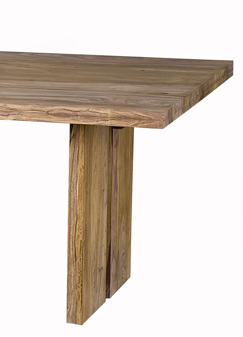 Esstisch Massivholz 197 x 100 cm Holztisch Sheesham SENSO
