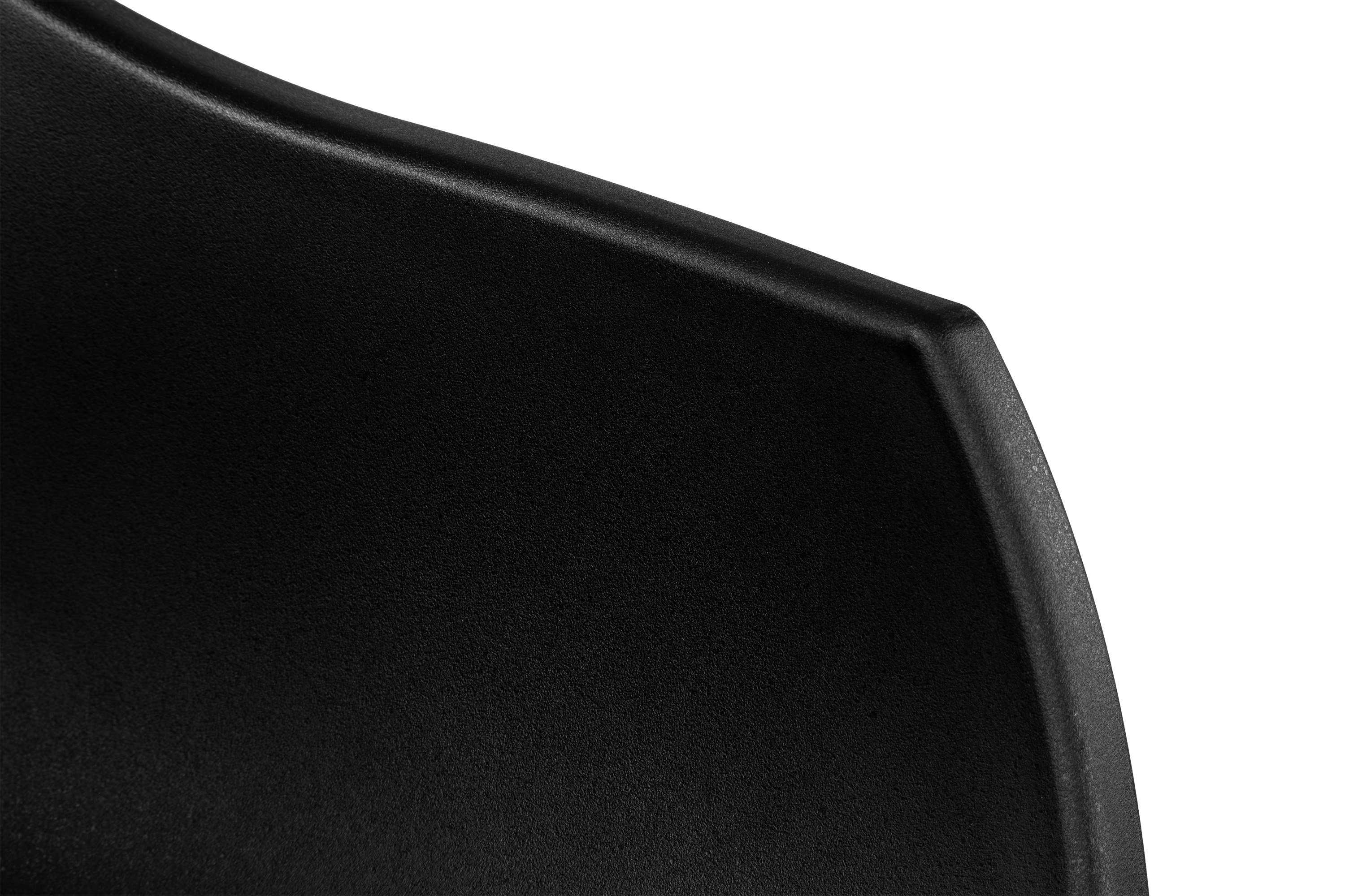 Esszimmerstuhl Schalenstuhl schwarz Holzfüße schwarz LEA